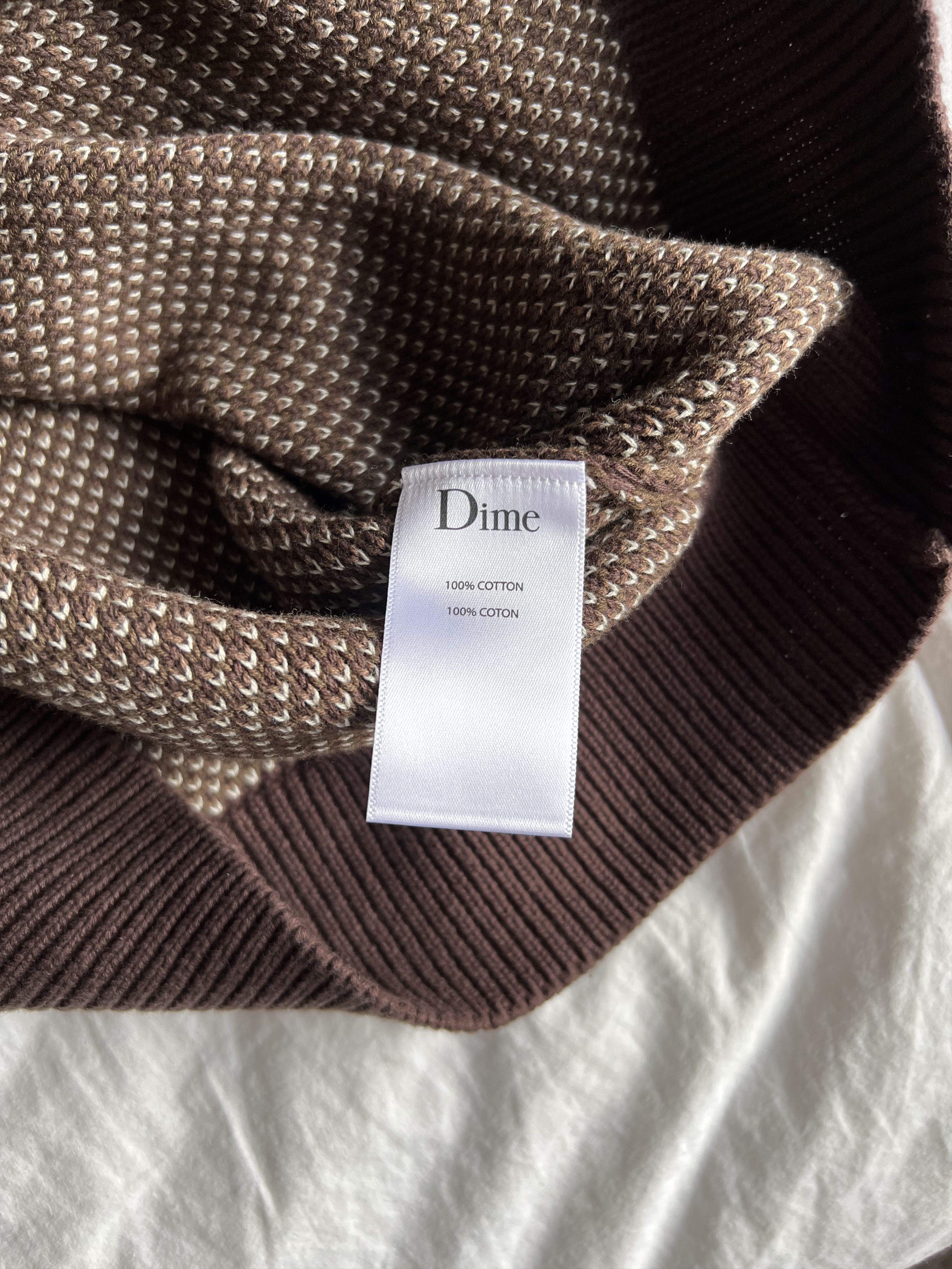 Dime Dime Magic Heavy Knit Sweater in Brown Size US XL / EU 56 / 4 - 8 Thumbnail