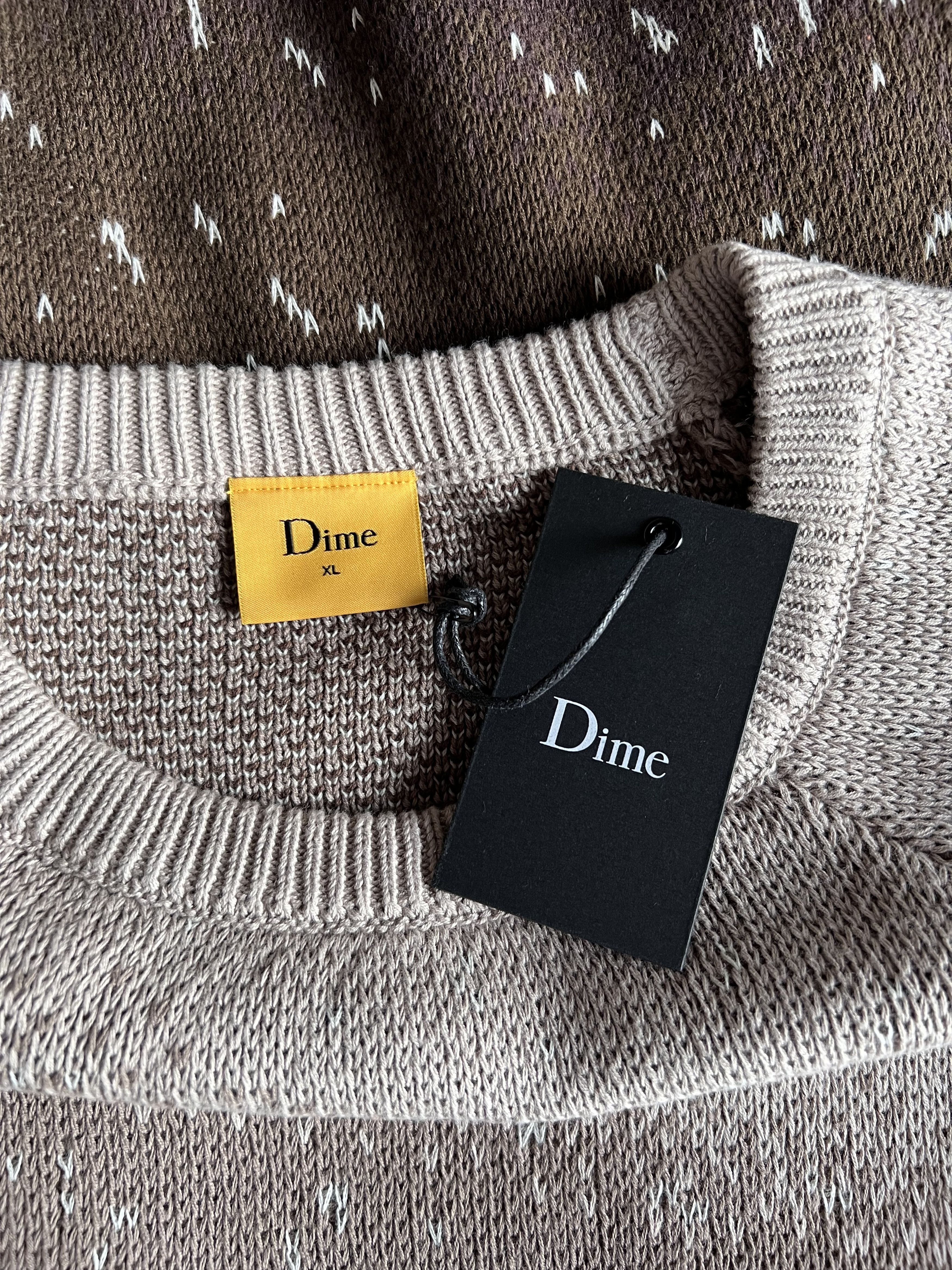 Dime Dime Magic Heavy Knit Sweater in Brown Size US XL / EU 56 / 4 - 7 Thumbnail