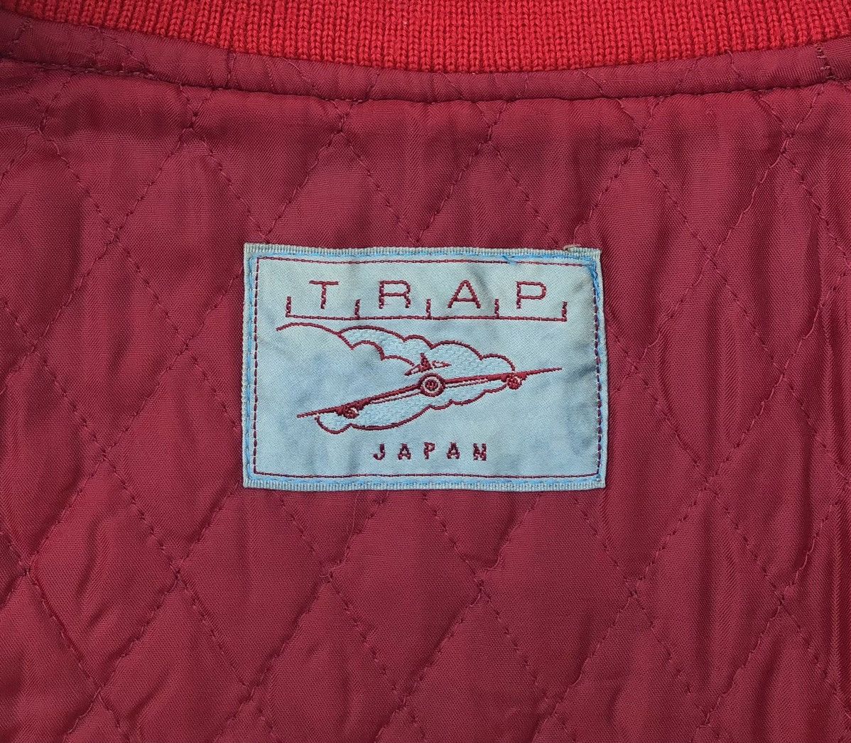 Vintage Vintage Varsity Jacket Style TRAP JAPAN Size US M / EU 48-50 / 2 - 9 Thumbnail
