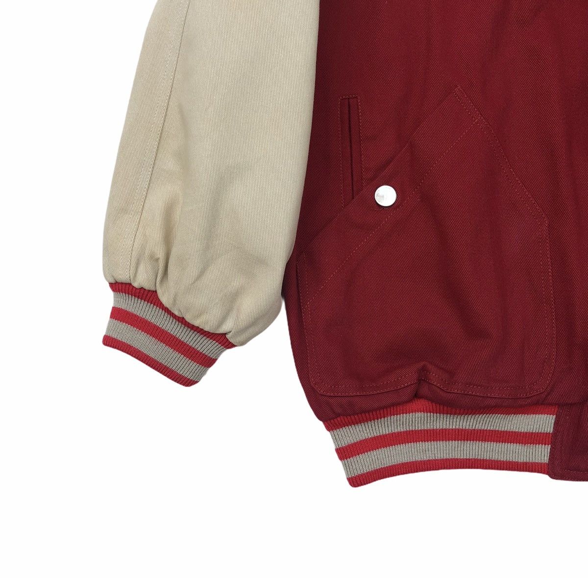 Vintage Vintage Varsity Jacket Style TRAP JAPAN Size US M / EU 48-50 / 2 - 7 Thumbnail