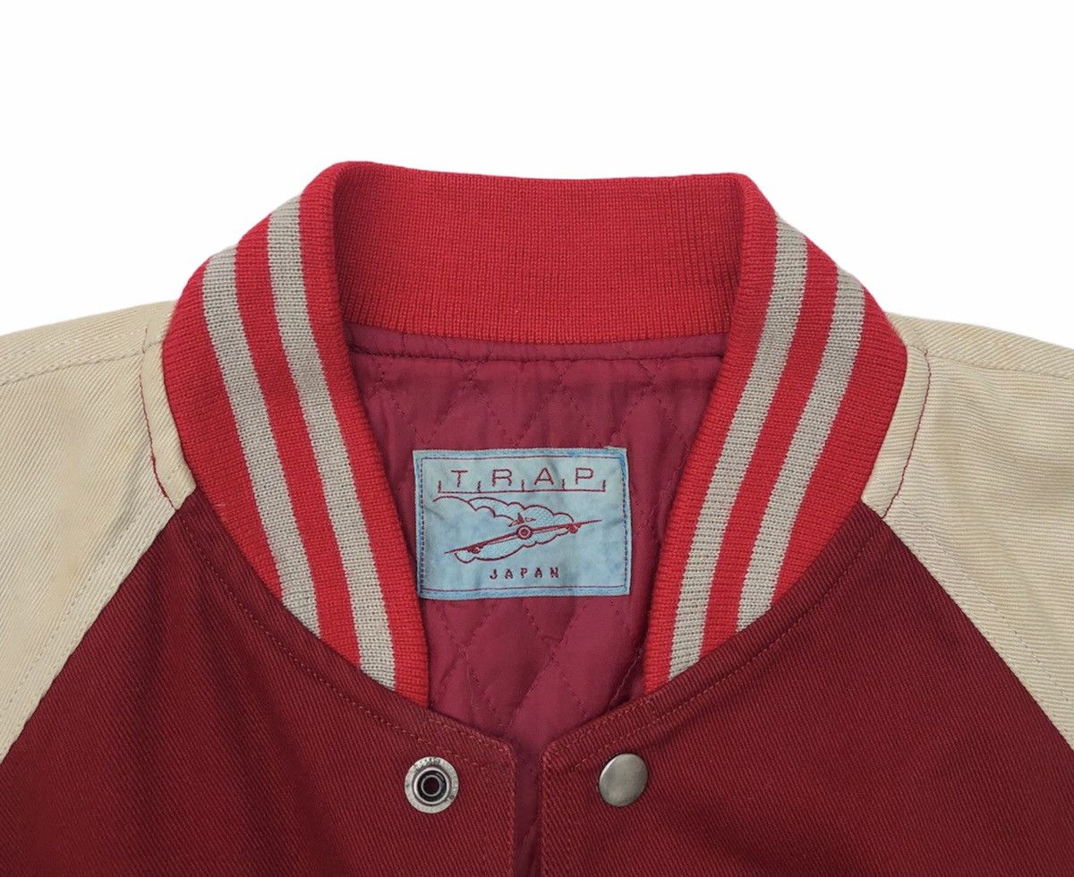 Vintage Vintage Varsity Jacket Style TRAP JAPAN Size US M / EU 48-50 / 2 - 8 Thumbnail
