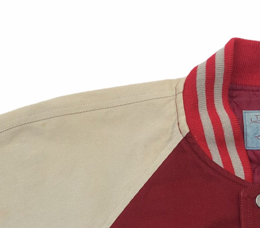 Vintage Vintage Varsity Jacket Style TRAP JAPAN Size US M / EU 48-50 / 2 - 14 Thumbnail