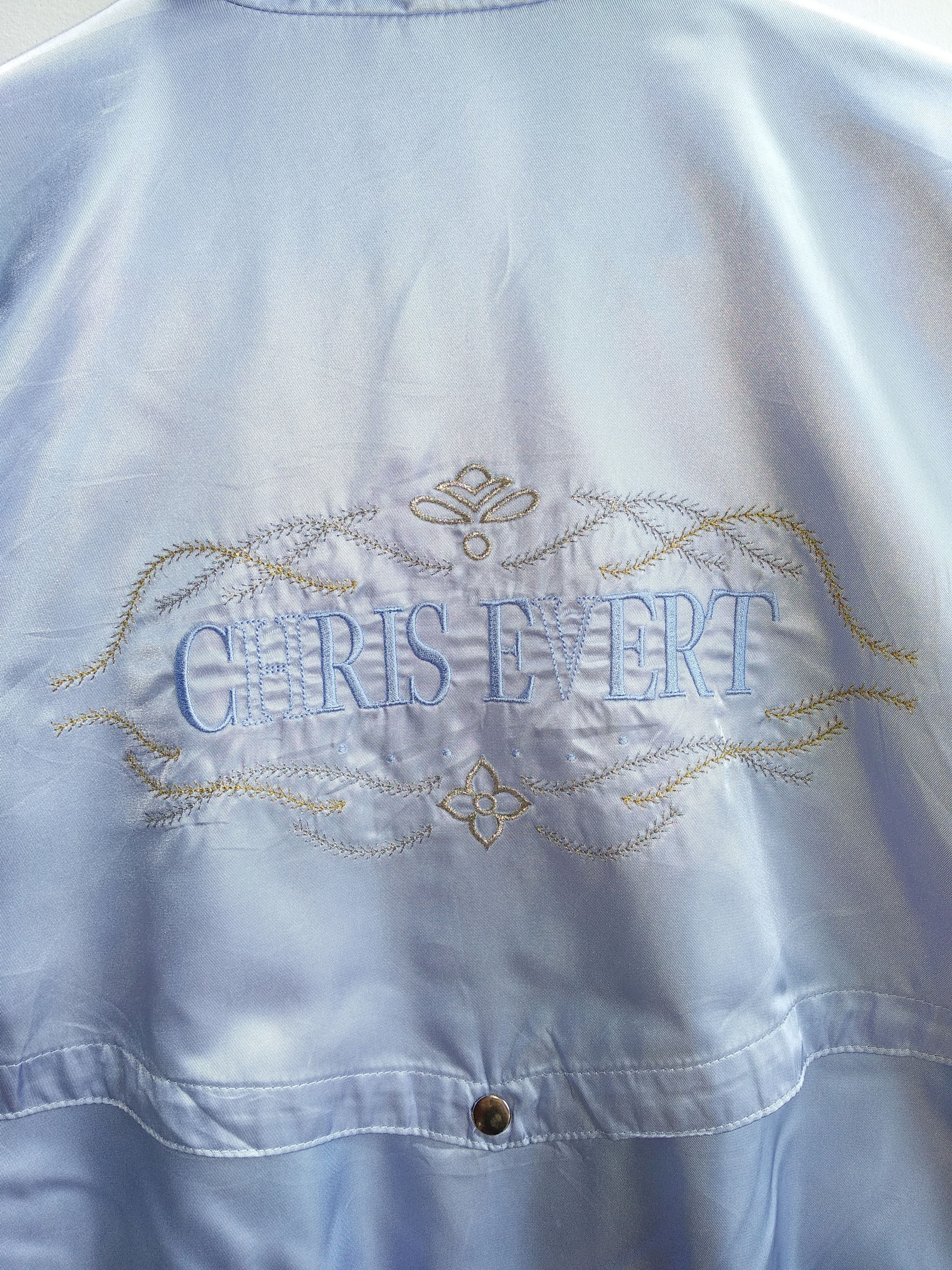 Designer × Japanese Brand Vintage Chris Evert Light Jacket/Size L/Purple Colour Size US L / EU 52-54 / 3 - 4 Thumbnail