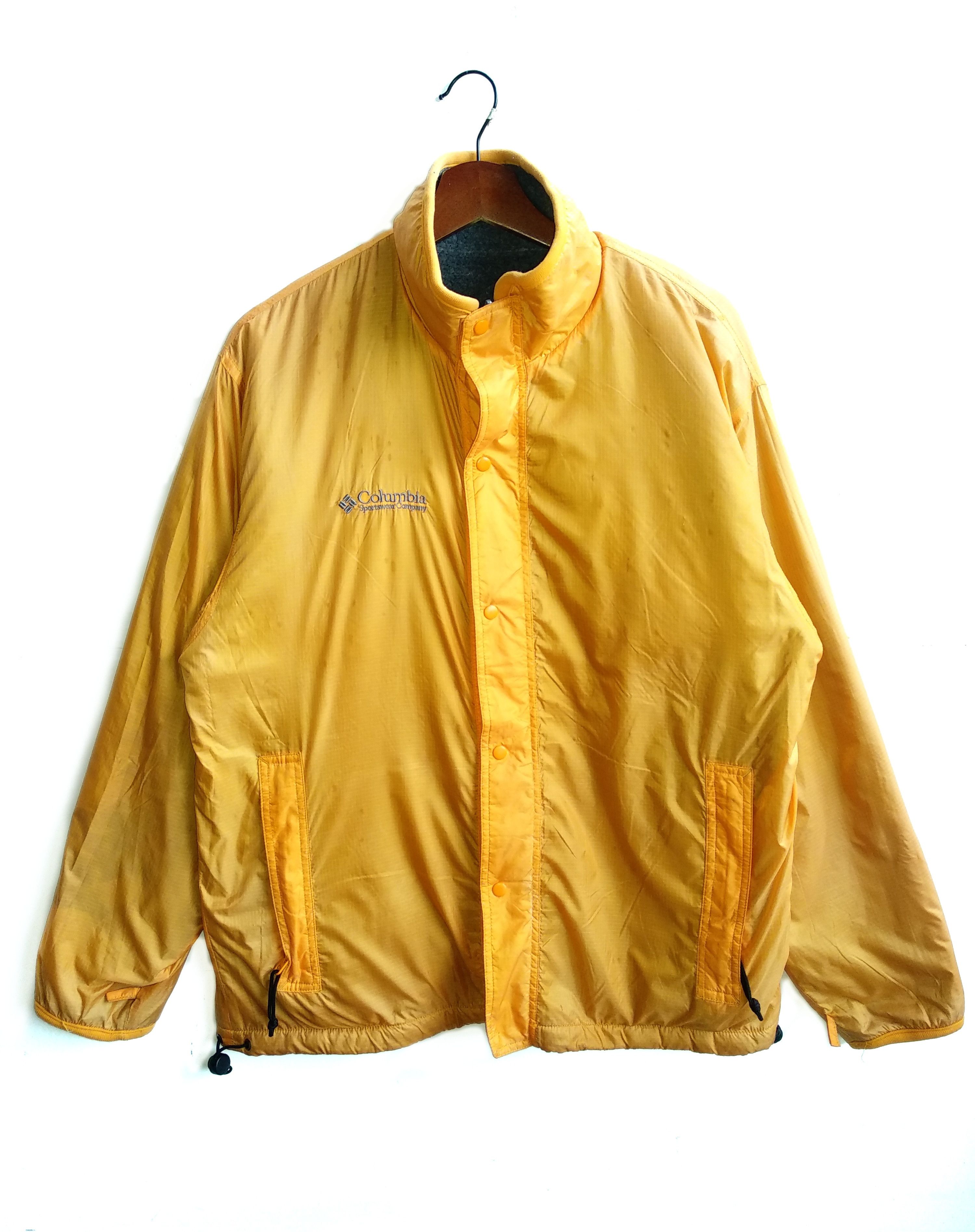 image of Columbia x Outdoor Life Colombia Reversible Jacket/size M/good Condition in Orange/Gray (Size Mediu