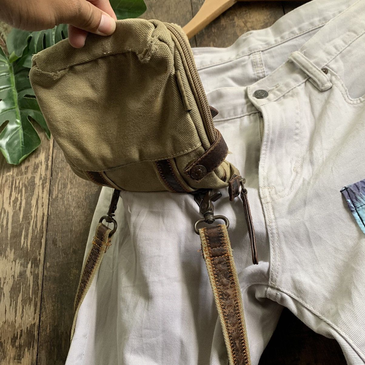 Denim & Supply Ralph Lauren × Vintage Custom Made Denim Supply RL Patchwork Bondage Pant Size US 33 - 4 Thumbnail