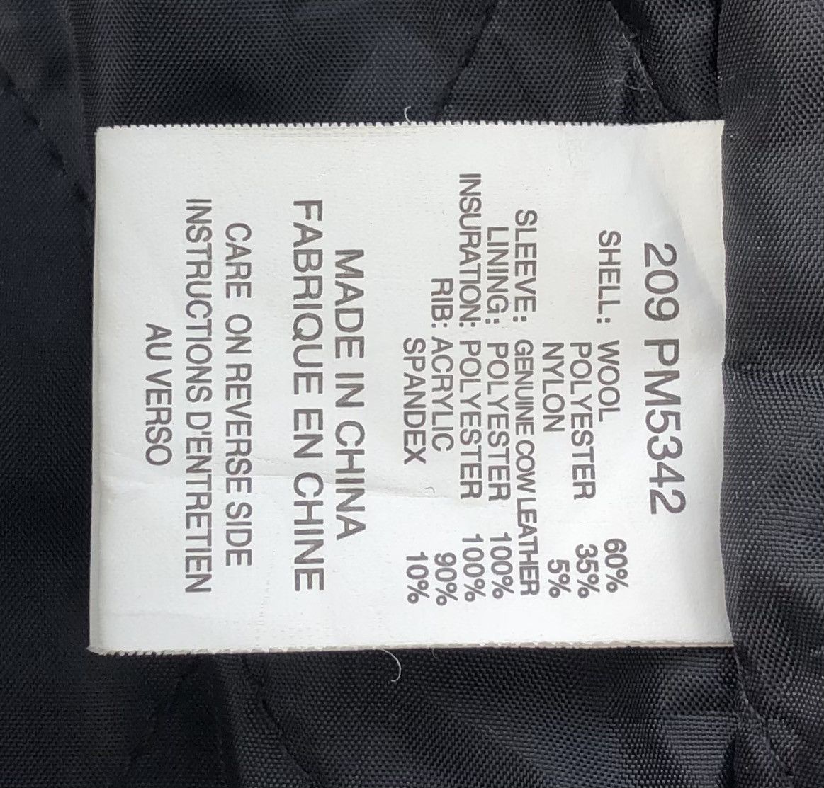 Columbia Columbia Sportswear Leather Sleeve Wool Varsity Jacket Size US S / EU 44-46 / 1 - 12 Thumbnail