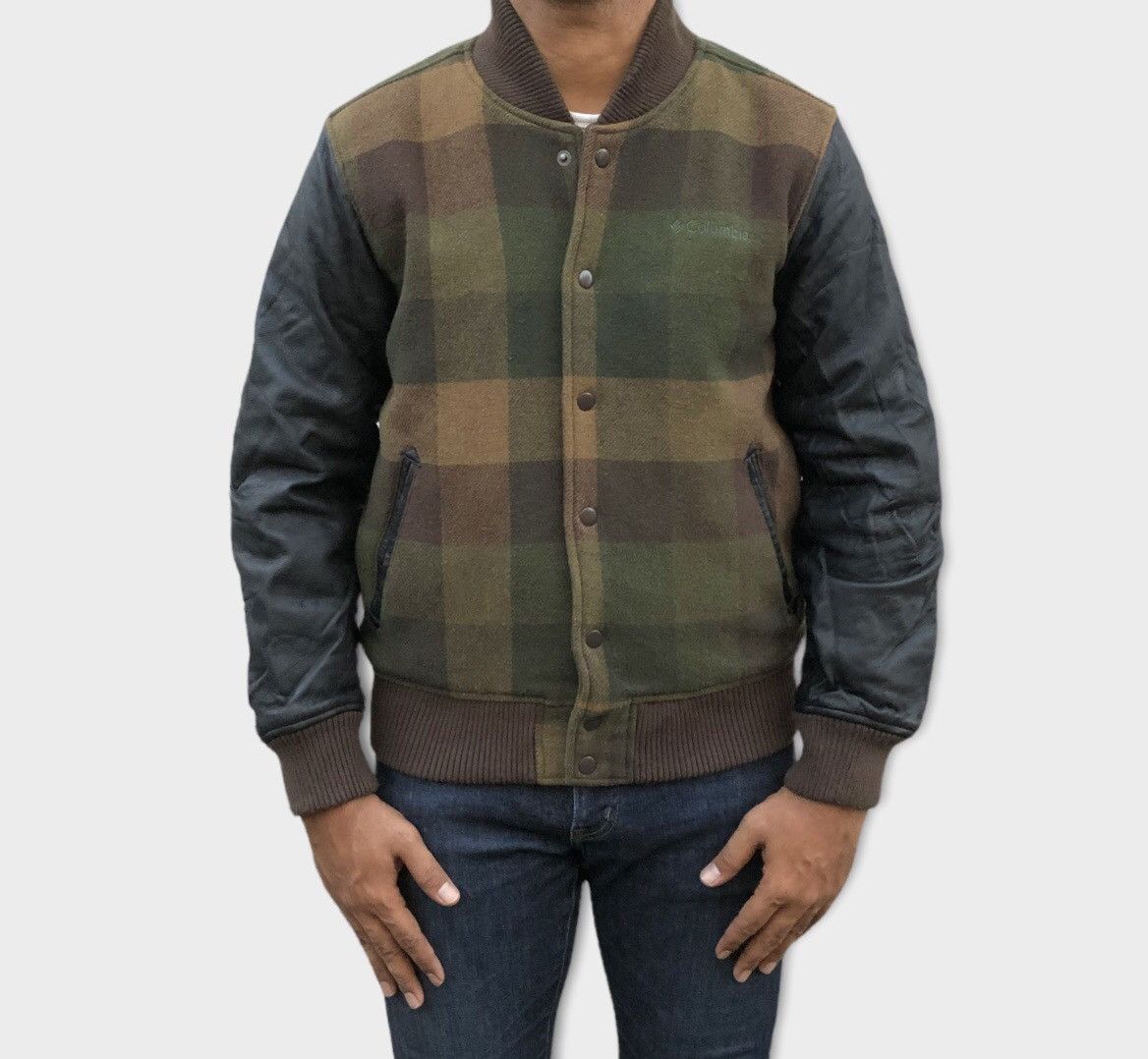 Columbia Columbia Sportswear Leather Sleeve Wool Varsity Jacket Size US S / EU 44-46 / 1 - 4 Thumbnail