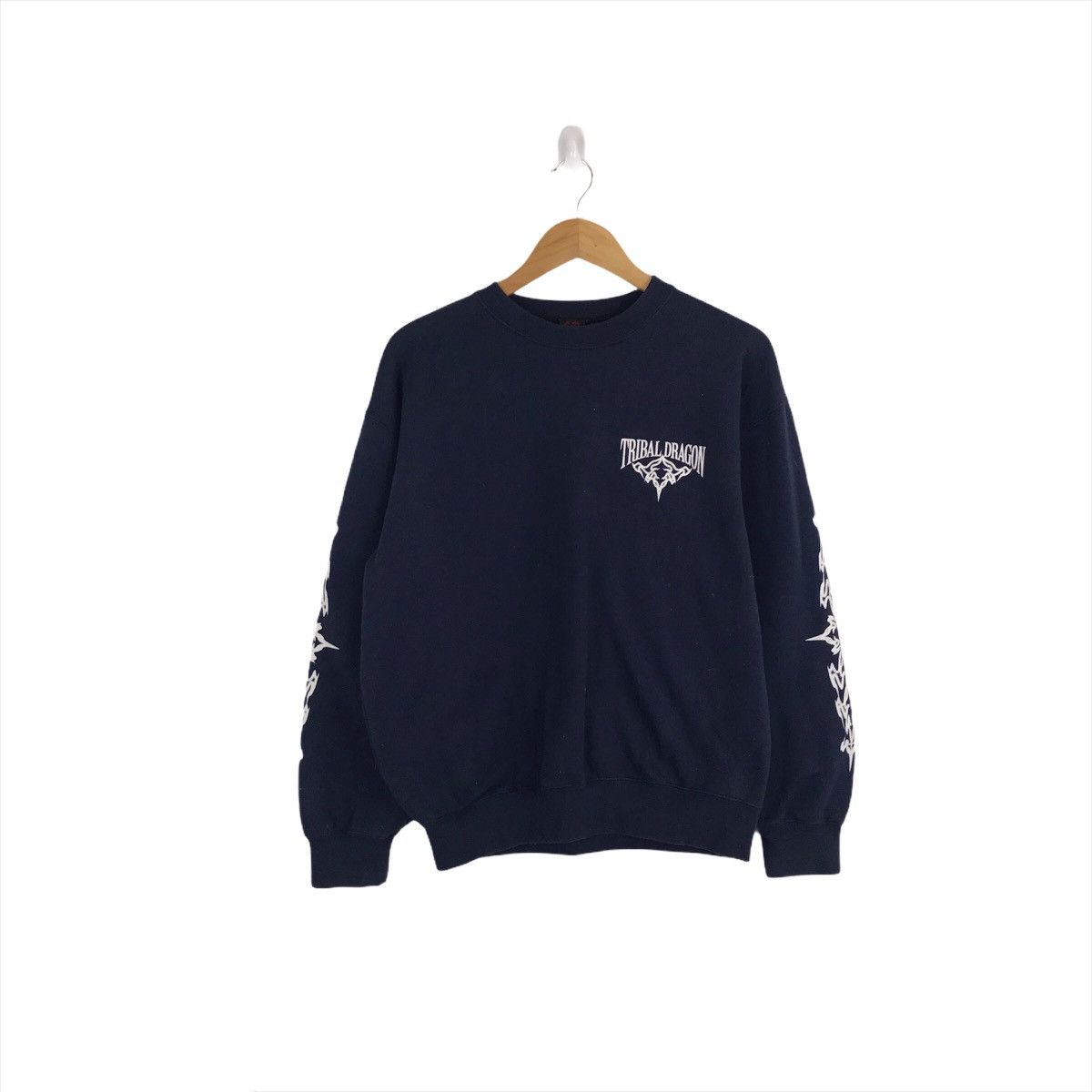 Tribal Streetwear Tribal Dragon Jumper Pullover Sweatshirt Size US M / EU 48-50 / 2 - 1 Thumbnail