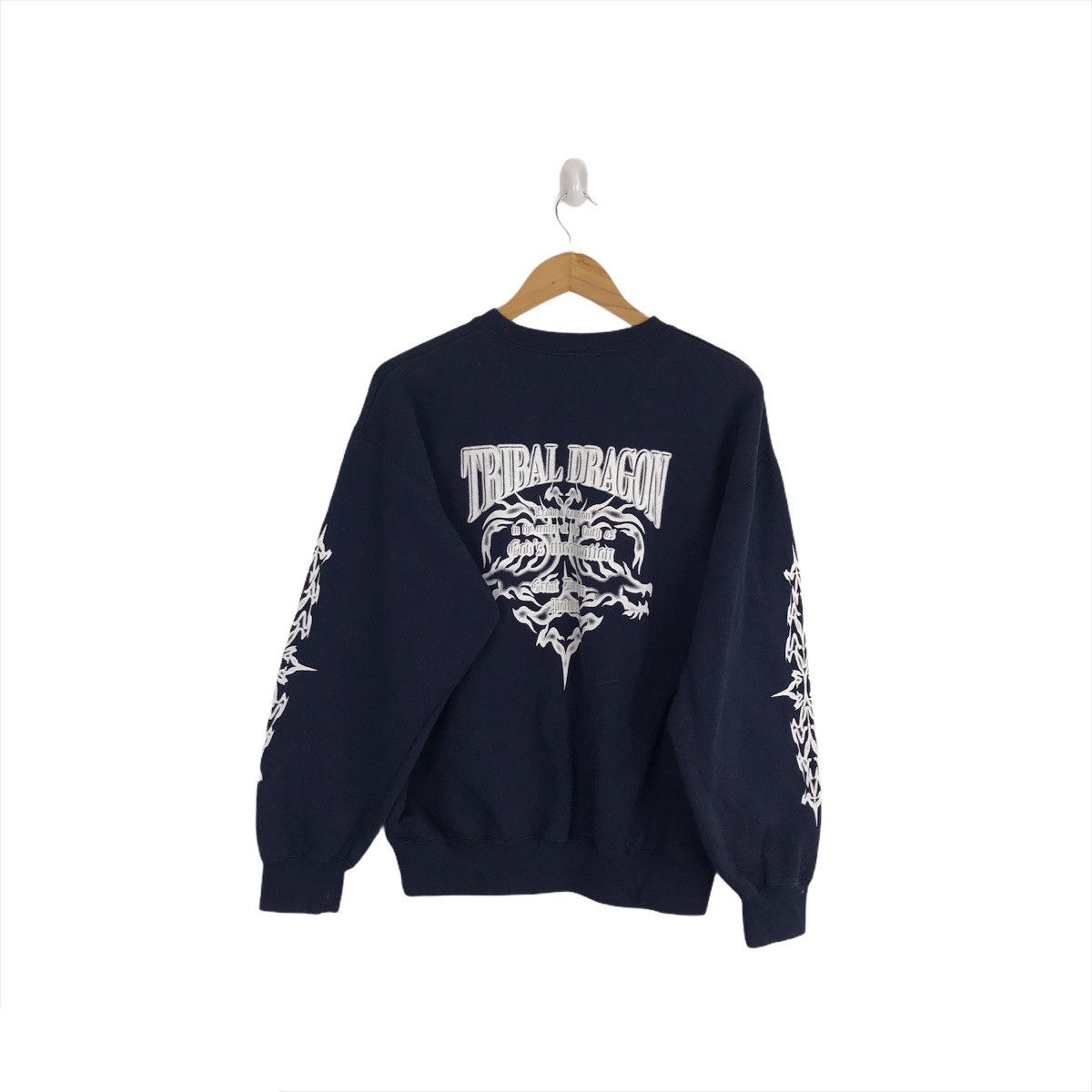Tribal Streetwear Tribal Dragon Jumper Pullover Sweatshirt Size US M / EU 48-50 / 2 - 7 Thumbnail