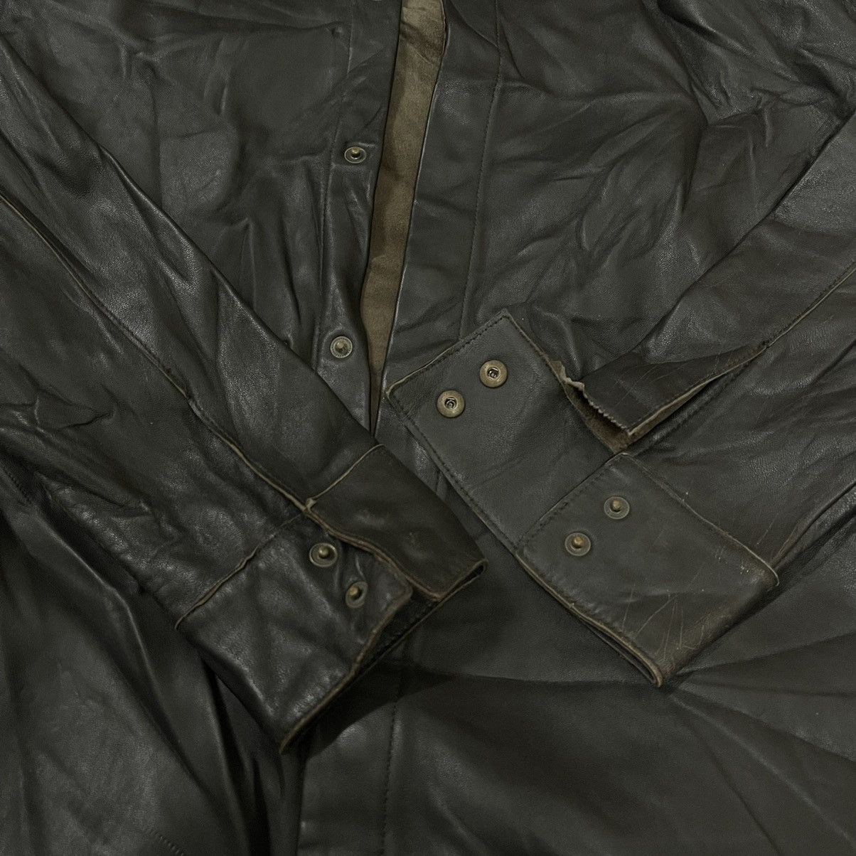 Full Count & Co. Fullcount western leather snap button shirt Size US M / EU 48-50 / 2 - 12 Thumbnail