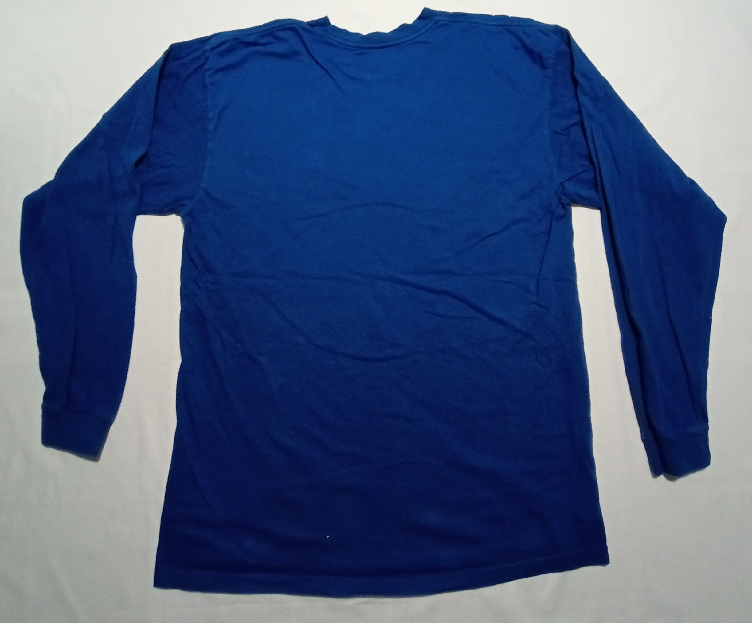 Nike Vintage 90s Nike Long Sleeve Embroidery Big Logo Tee Size US L / EU 52-54 / 3 - 6 Thumbnail