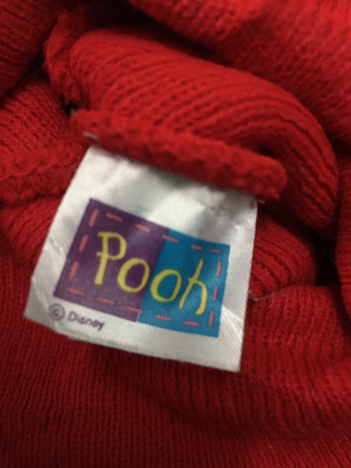 Cartoon Network × Disney Red Beanie Pooh Friend Forever Size ONE SIZE - 4 Thumbnail