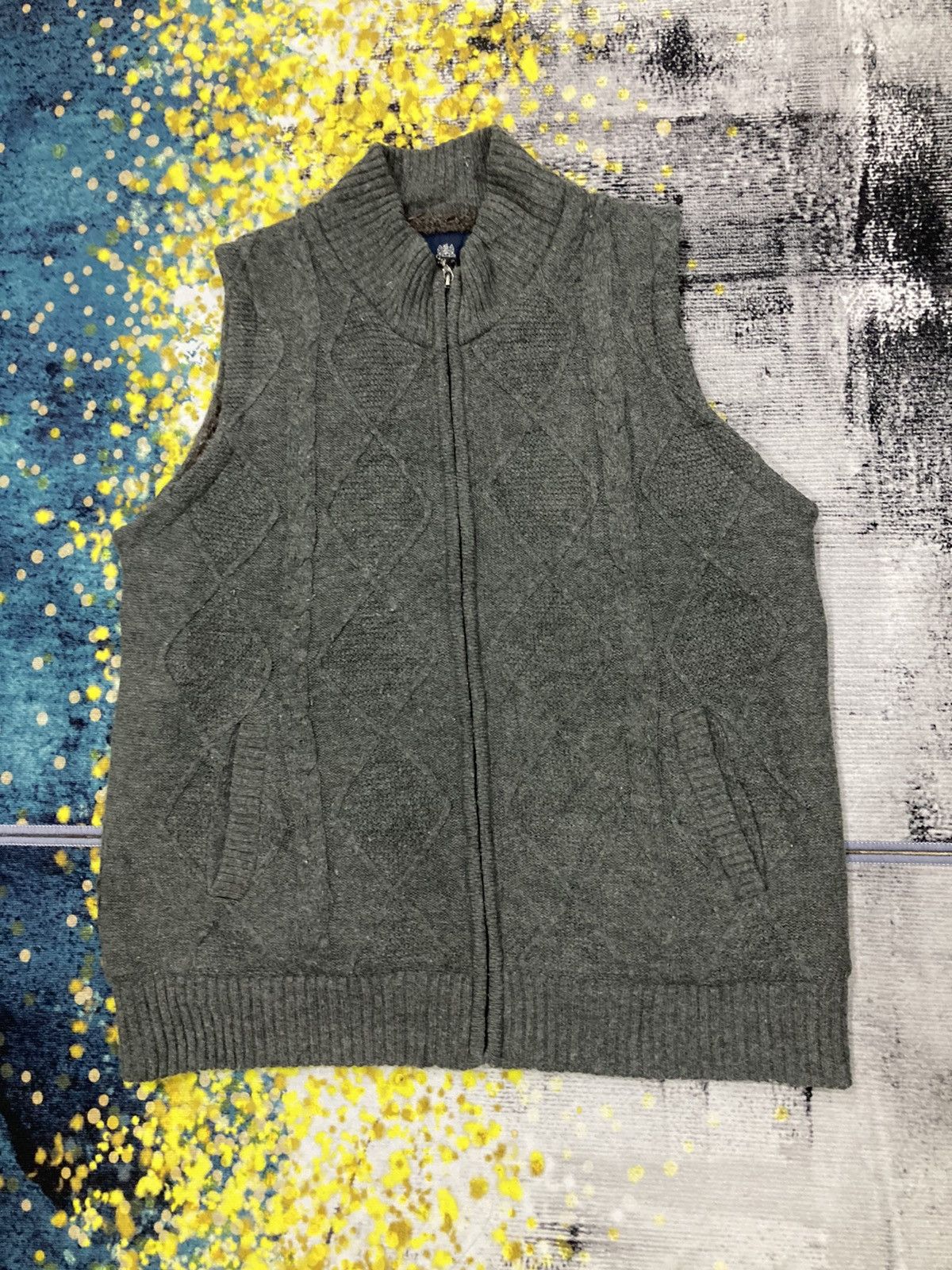 Aquascutum AQUASCUTUM LONDON SLEEVELESS JACKET Size US L / EU 52-54 / 3 - 2 Thumbnail