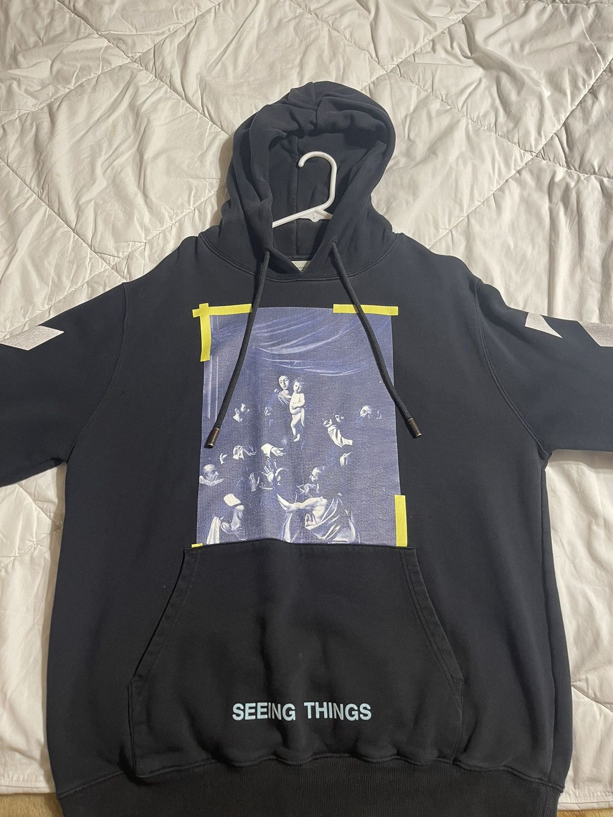 Hoodie off discount white seeing things