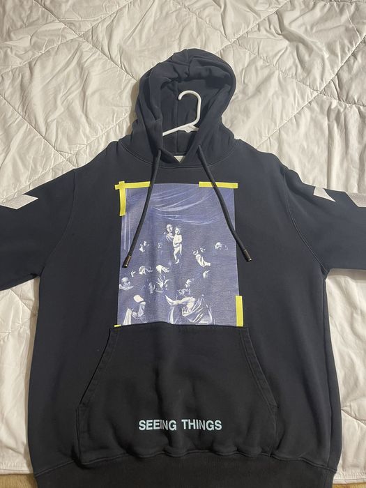 Seeing things sales off white hoodie