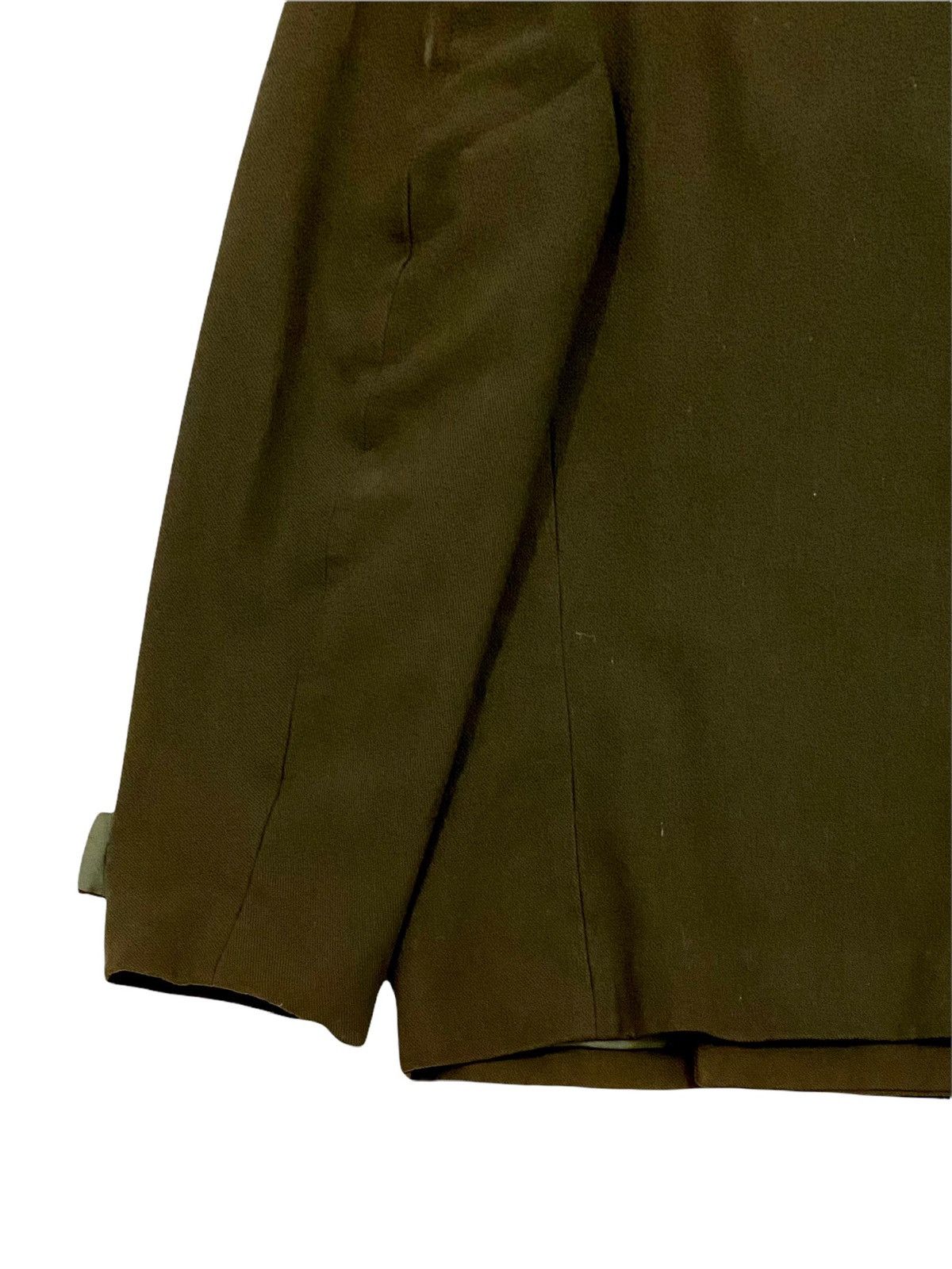 Y's × Y's for Men × Yohji Yamamoto VINTAGE Y’S PEACOAT ARMY GREEN COLOURS Size US M / EU 48-50 / 2 - 15 Thumbnail