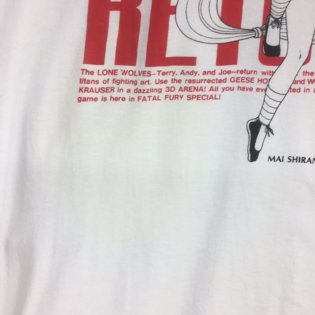 Playstation Vintage mai shiranui fatal fury King Of Fighters snk Size US M / EU 48-50 / 2 - 3 Thumbnail