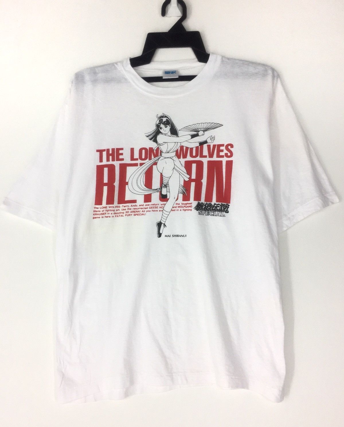 Playstation Vintage mai shiranui fatal fury King Of Fighters snk Size US M / EU 48-50 / 2 - 1 Thumbnail