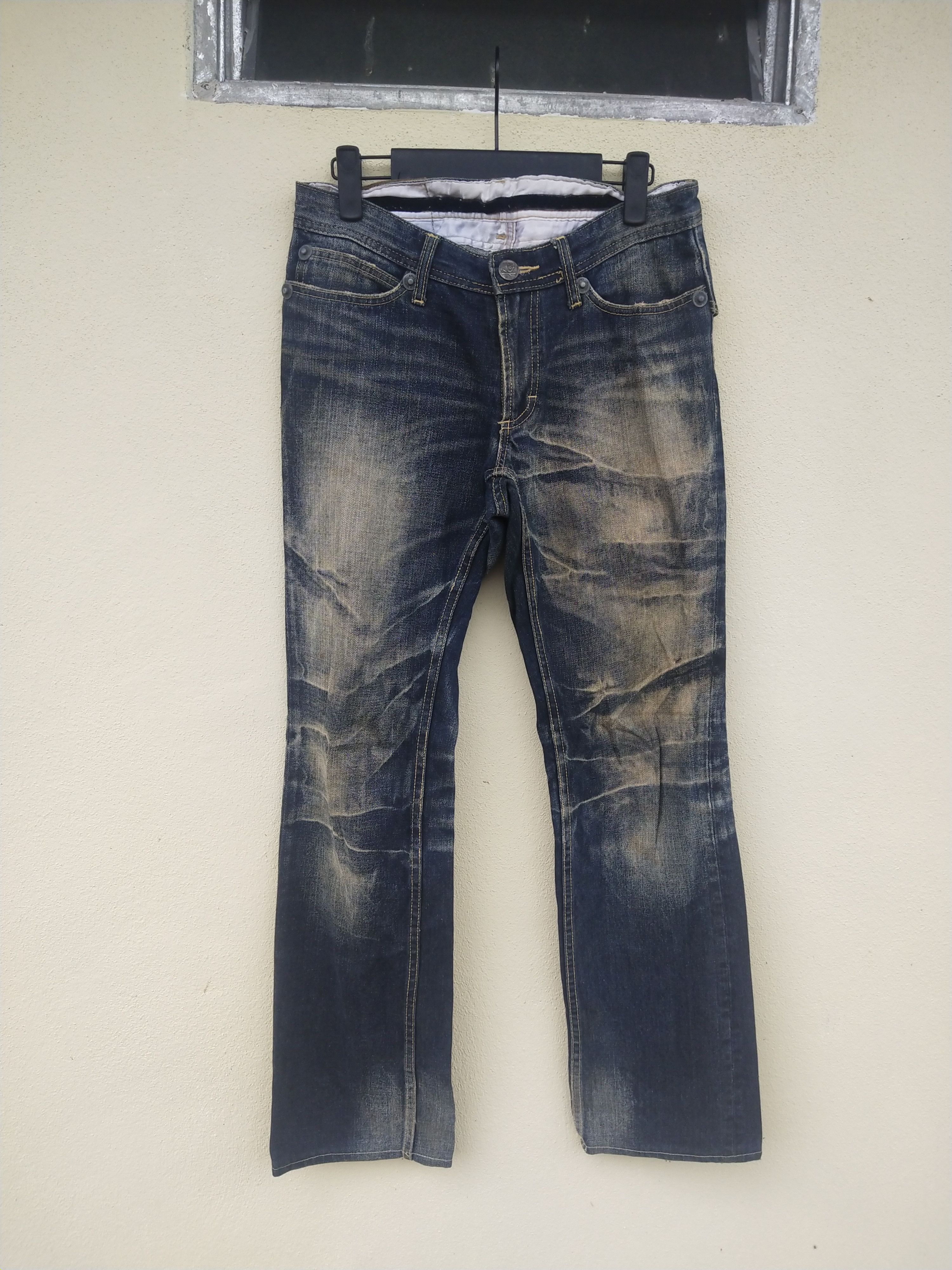 Japanese Brand × Seditionaries 🔥 Offer🔥Rare Japanese Brand Army Of No! Skulls Denim Size US 30 / EU 46 - 1 Thumbnail
