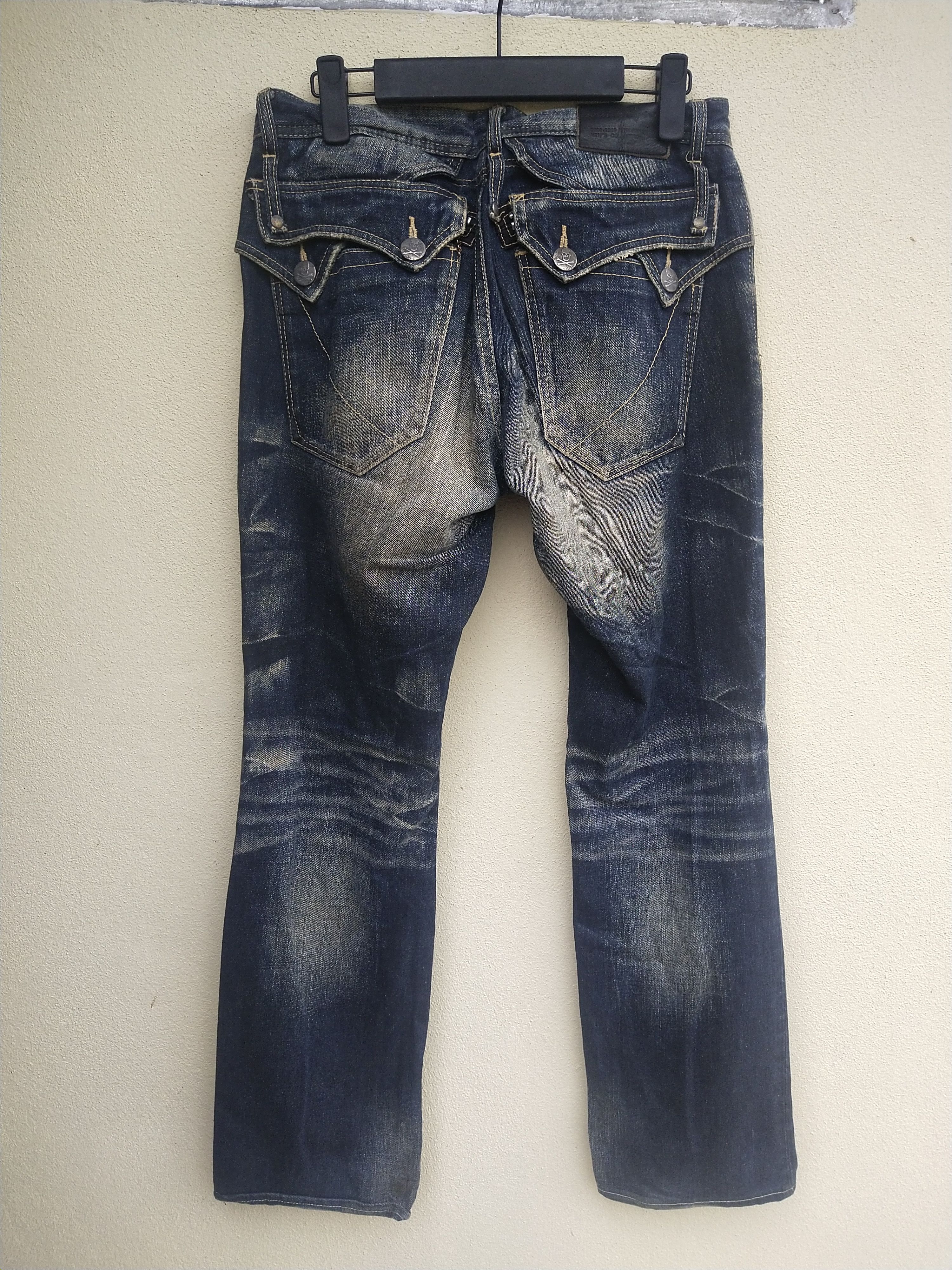 Japanese Brand × Seditionaries 🔥 Offer🔥Rare Japanese Brand Army Of No! Skulls Denim Size US 30 / EU 46 - 14 Thumbnail