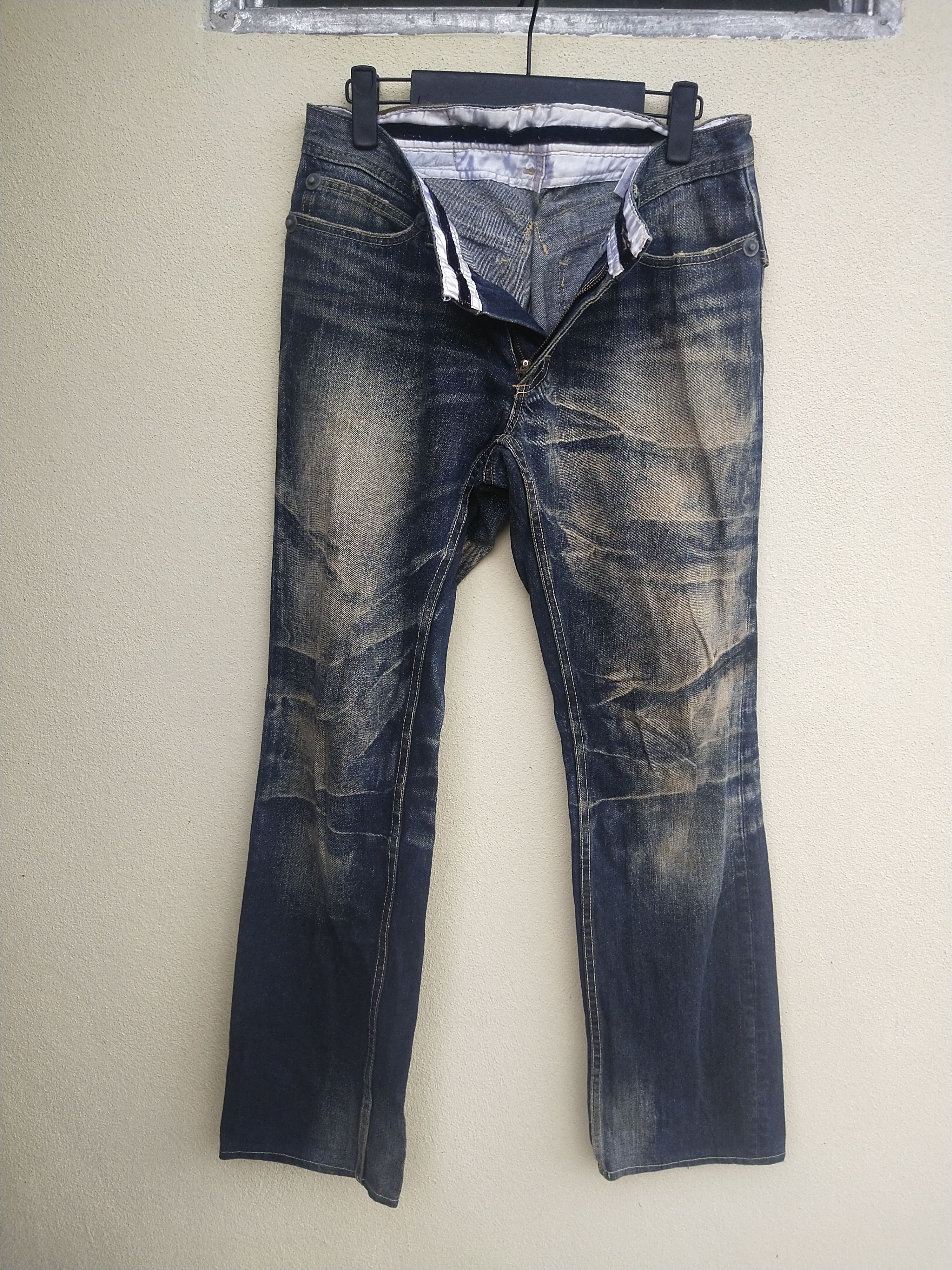 Japanese Brand × Seditionaries 🔥 Offer🔥Rare Japanese Brand Army Of No! Skulls Denim Size US 30 / EU 46 - 12 Thumbnail