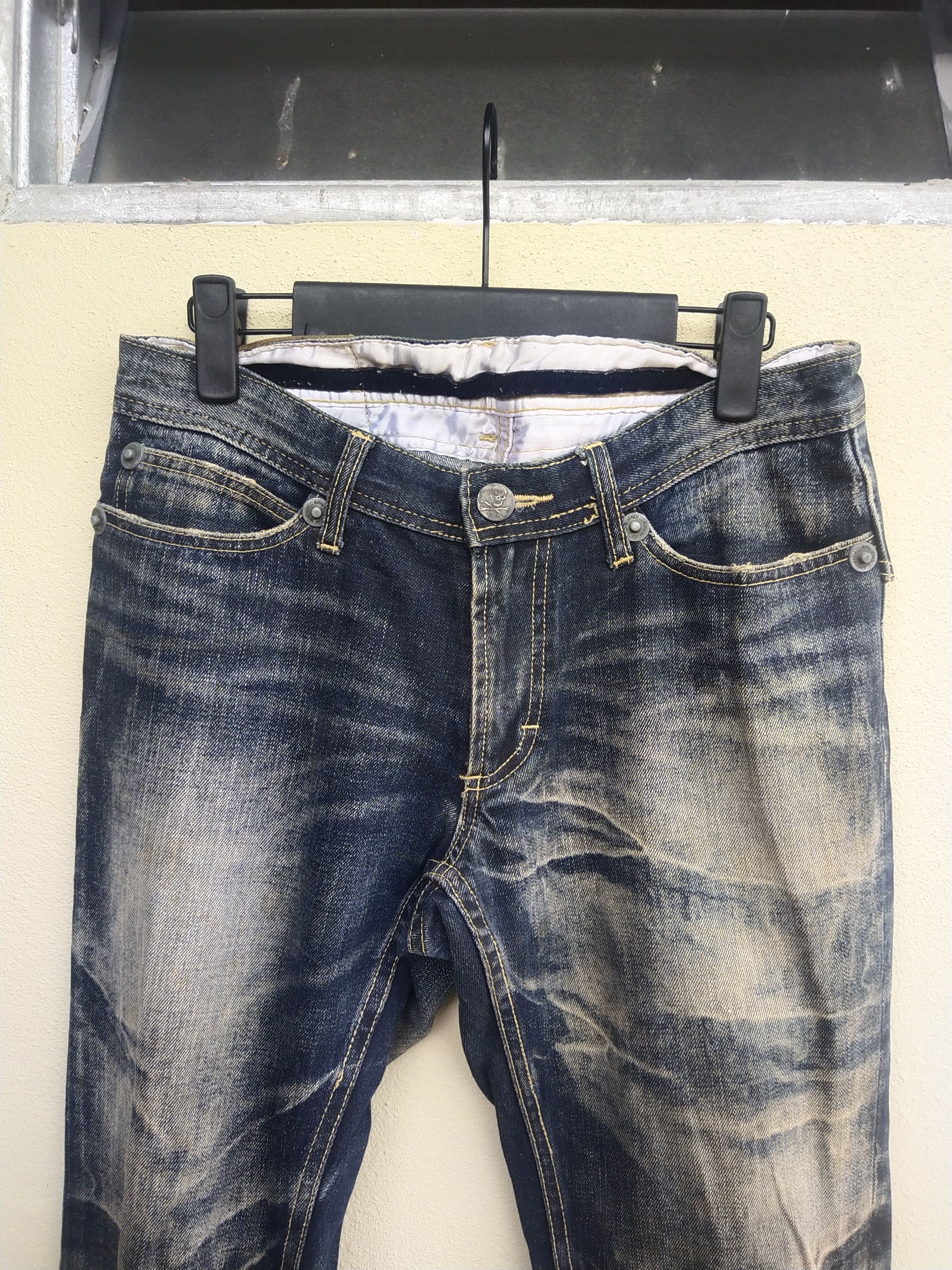 Japanese Brand × Seditionaries 🔥 Offer🔥Rare Japanese Brand Army Of No! Skulls Denim Size US 30 / EU 46 - 4 Thumbnail