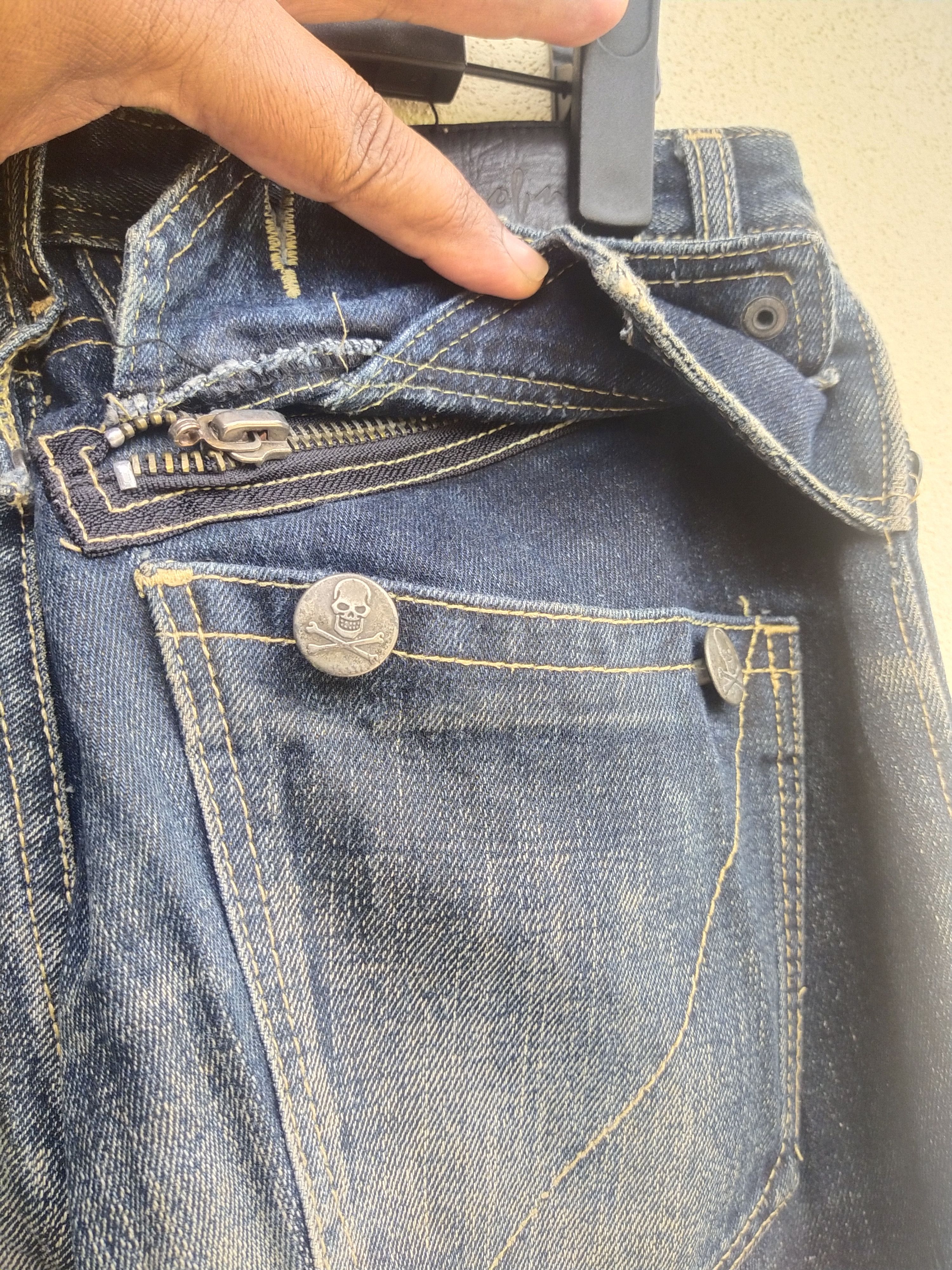 Japanese Brand × Seditionaries 🔥 Offer🔥Rare Japanese Brand Army Of No! Skulls Denim Size US 30 / EU 46 - 21 Thumbnail