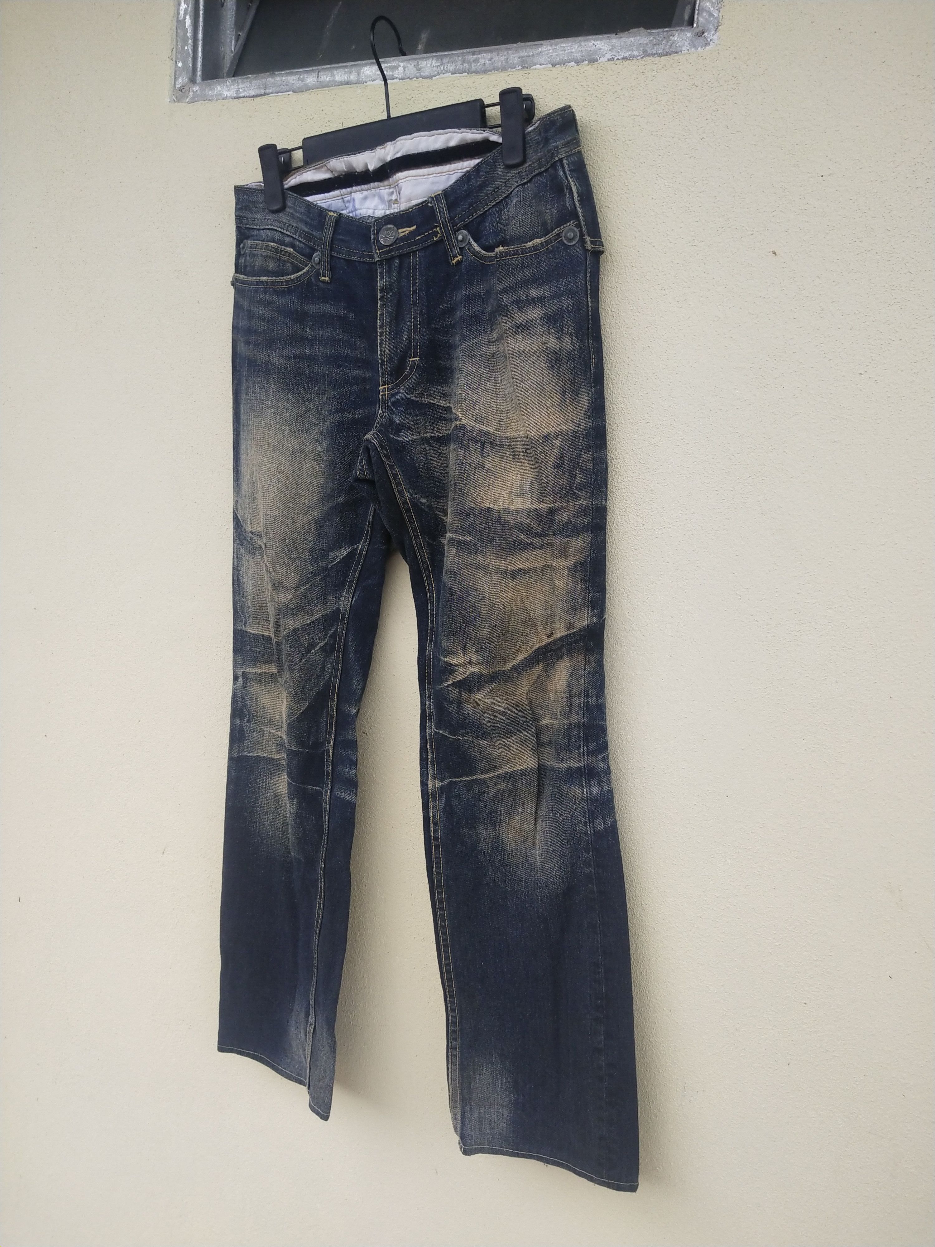 Japanese Brand × Seditionaries 🔥 Offer🔥Rare Japanese Brand Army Of No! Skulls Denim Size US 30 / EU 46 - 3 Thumbnail