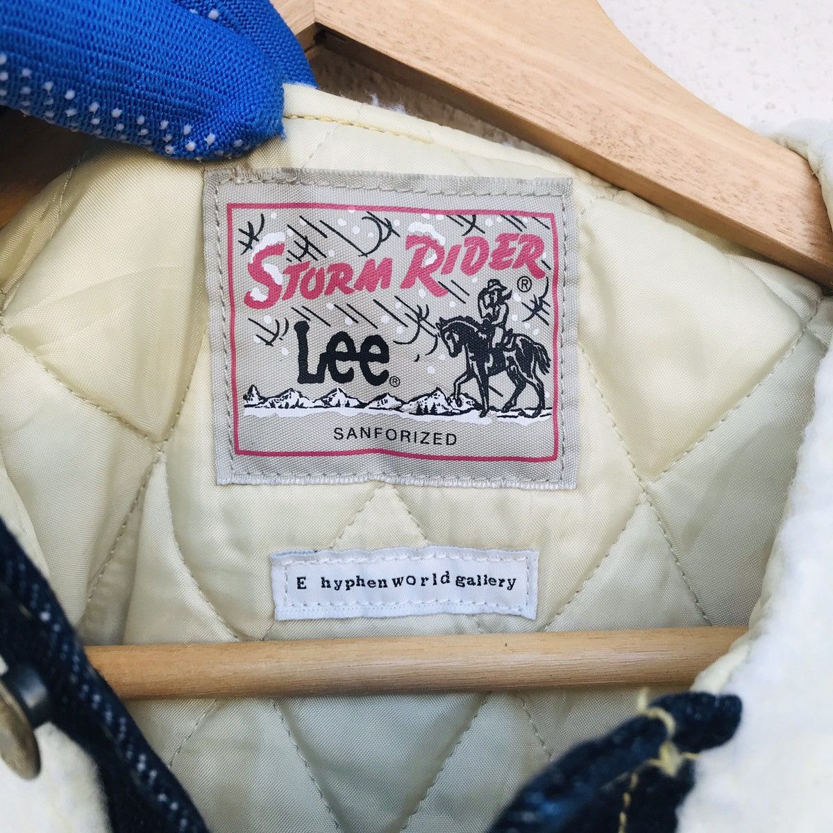 Lee Storm Rider Lee 60s edition repro sherpa women jacket jean Size ONE SIZE - 9 Thumbnail