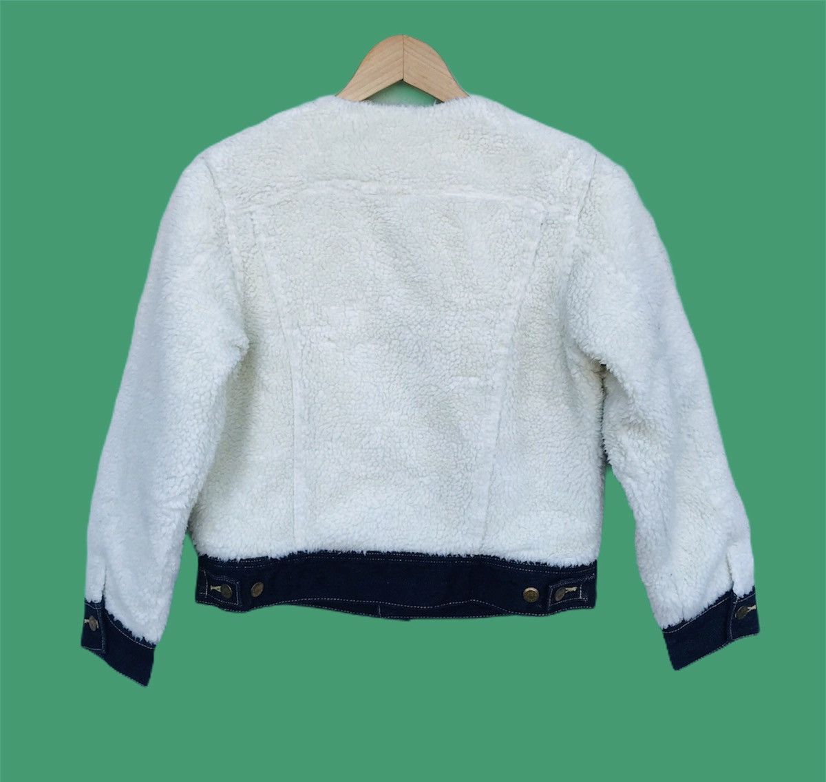 Lee Storm Rider Lee 60s edition repro sherpa women jacket jean Size ONE SIZE - 5 Thumbnail