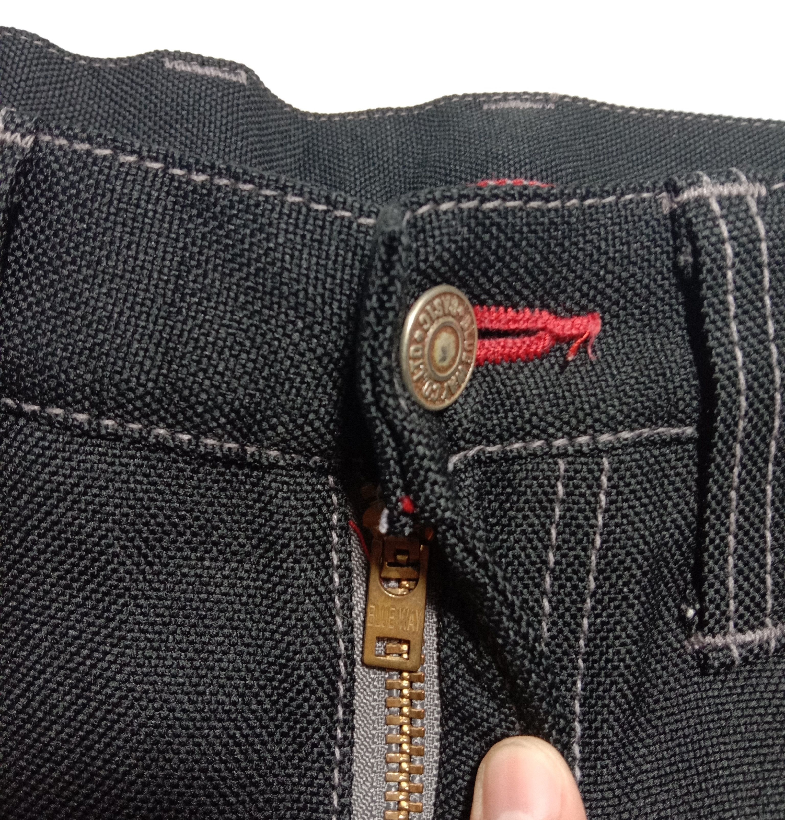 Japanese Brand Blue Way Jeans Japan Denime Sta Prest Style Size US 30 / EU 46 - 4 Thumbnail