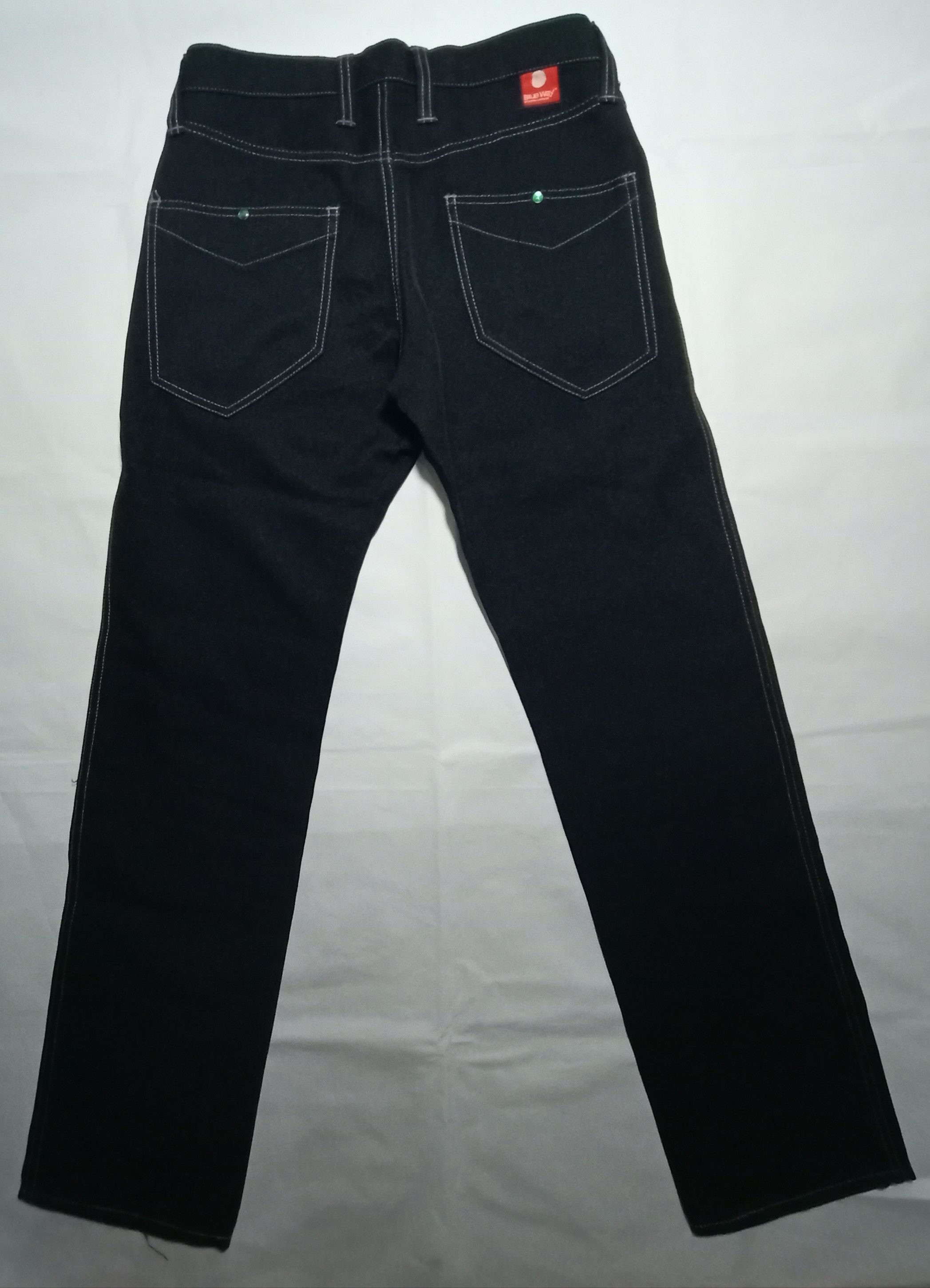 Japanese Brand Blue Way Jeans Japan Denime Sta Prest Style Size US 30 / EU 46 - 1 Thumbnail