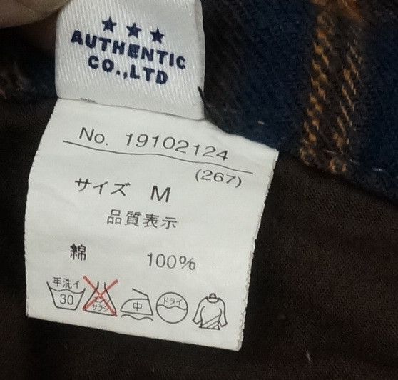 Japanese Brand 🎌 Japan CUBE SUGAR Plaid Checkered Pants Size US 29 - 19 Thumbnail