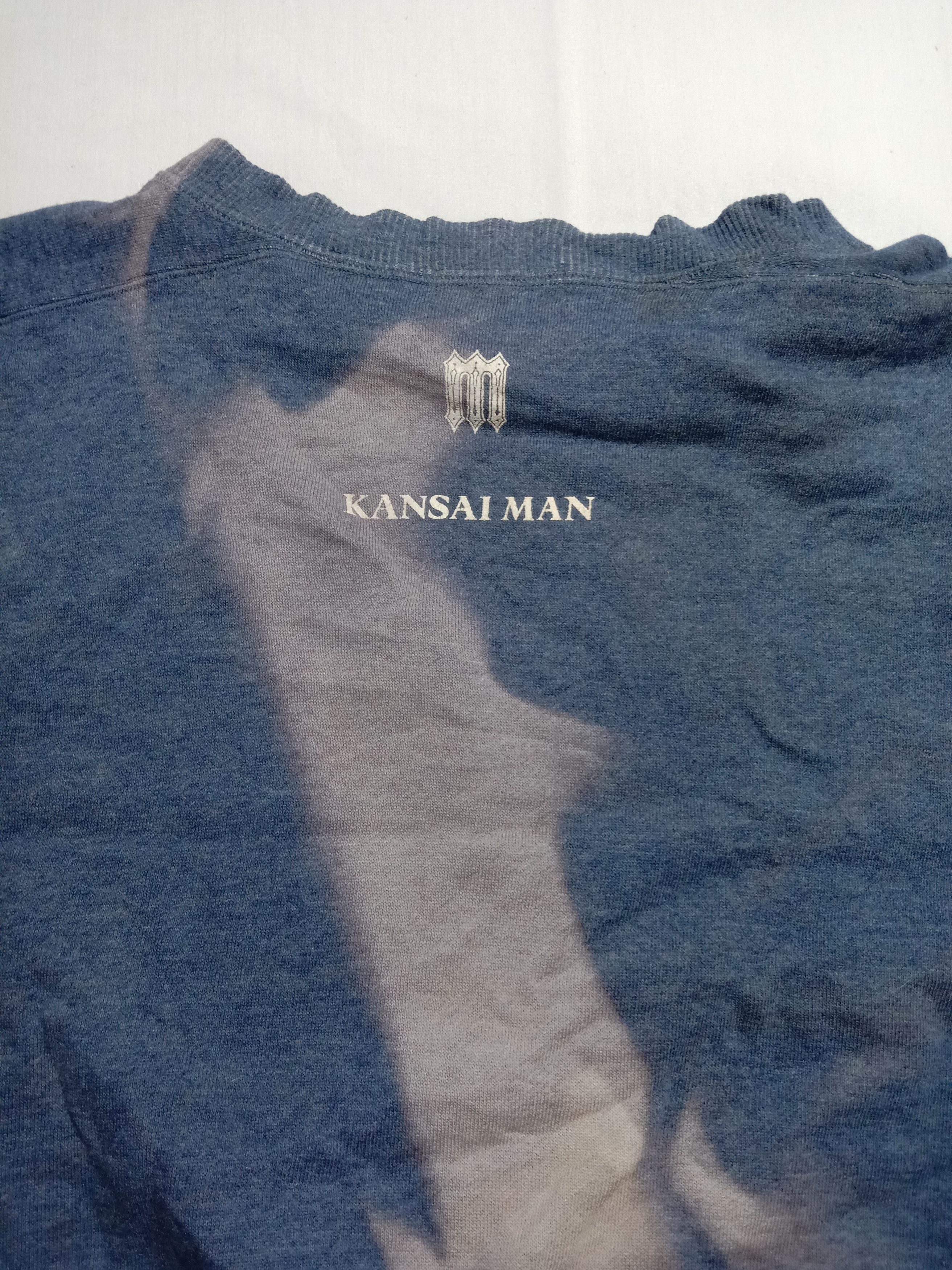 Japanese Brand × Kansai Yamamoto Kansai Man Yutaka Nishimura Spell Out Big Logo Sweatshirt Size US M / EU 48-50 / 2 - 5 Thumbnail