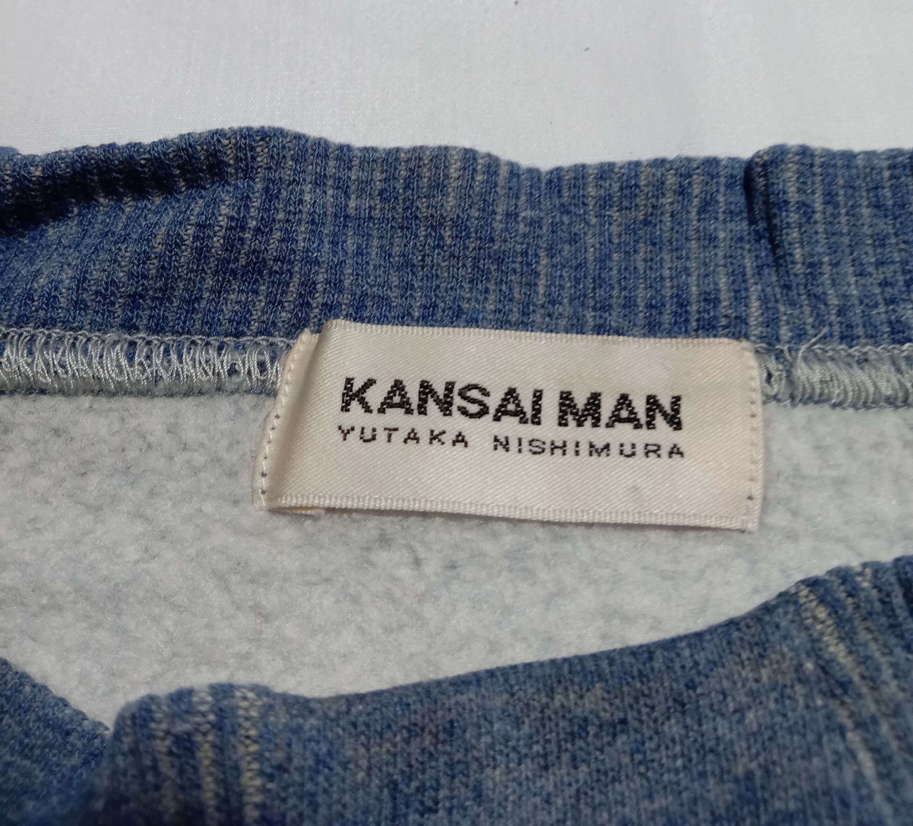 Japanese Brand × Kansai Yamamoto Kansai Man Yutaka Nishimura Spell Out Big Logo Sweatshirt Size US M / EU 48-50 / 2 - 3 Thumbnail