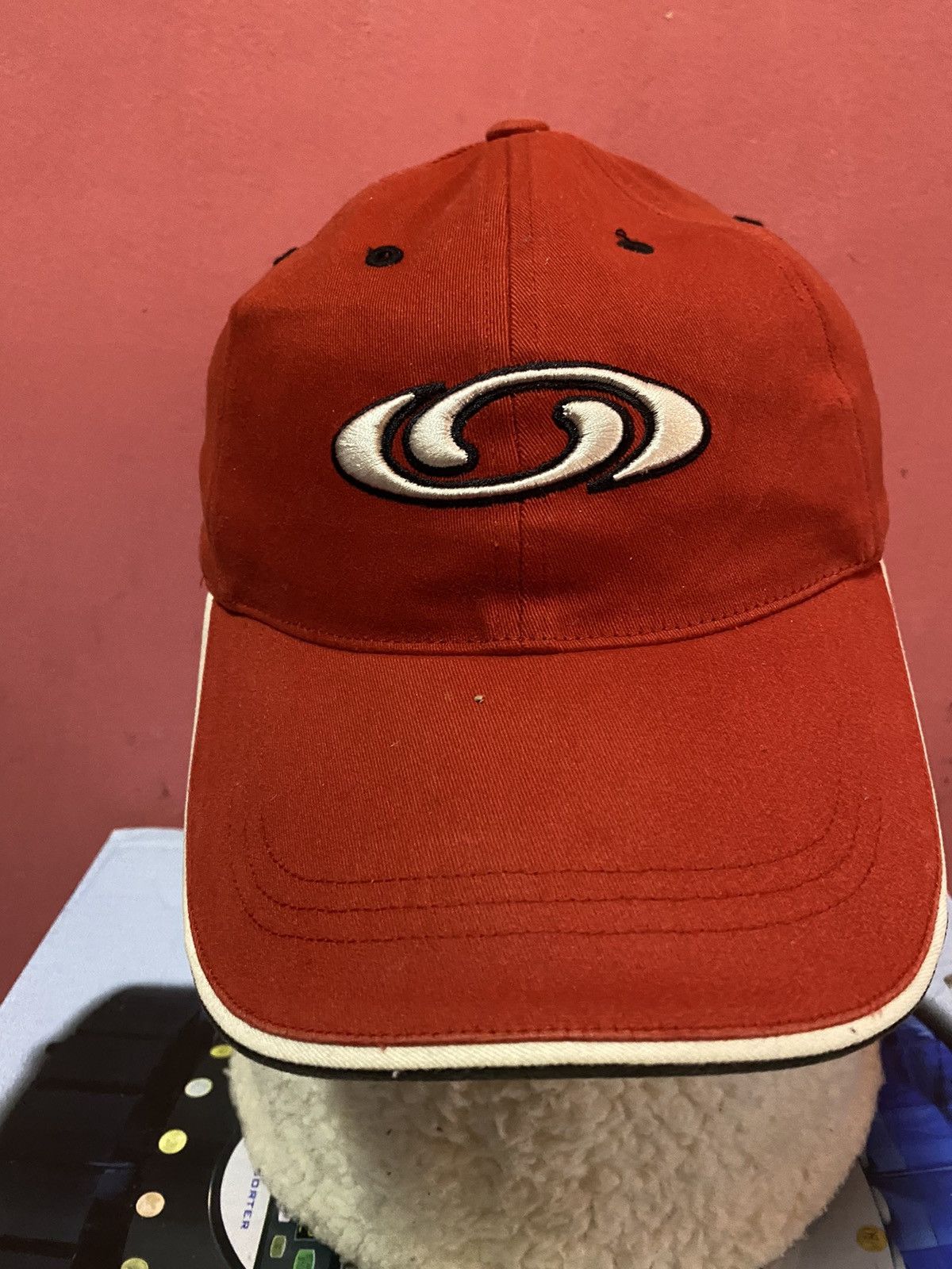 Salomon SALOMON Big Embroidery Logo Outdoor Full Cap Casual Red Head Size ONE SIZE - 2 Thumbnail