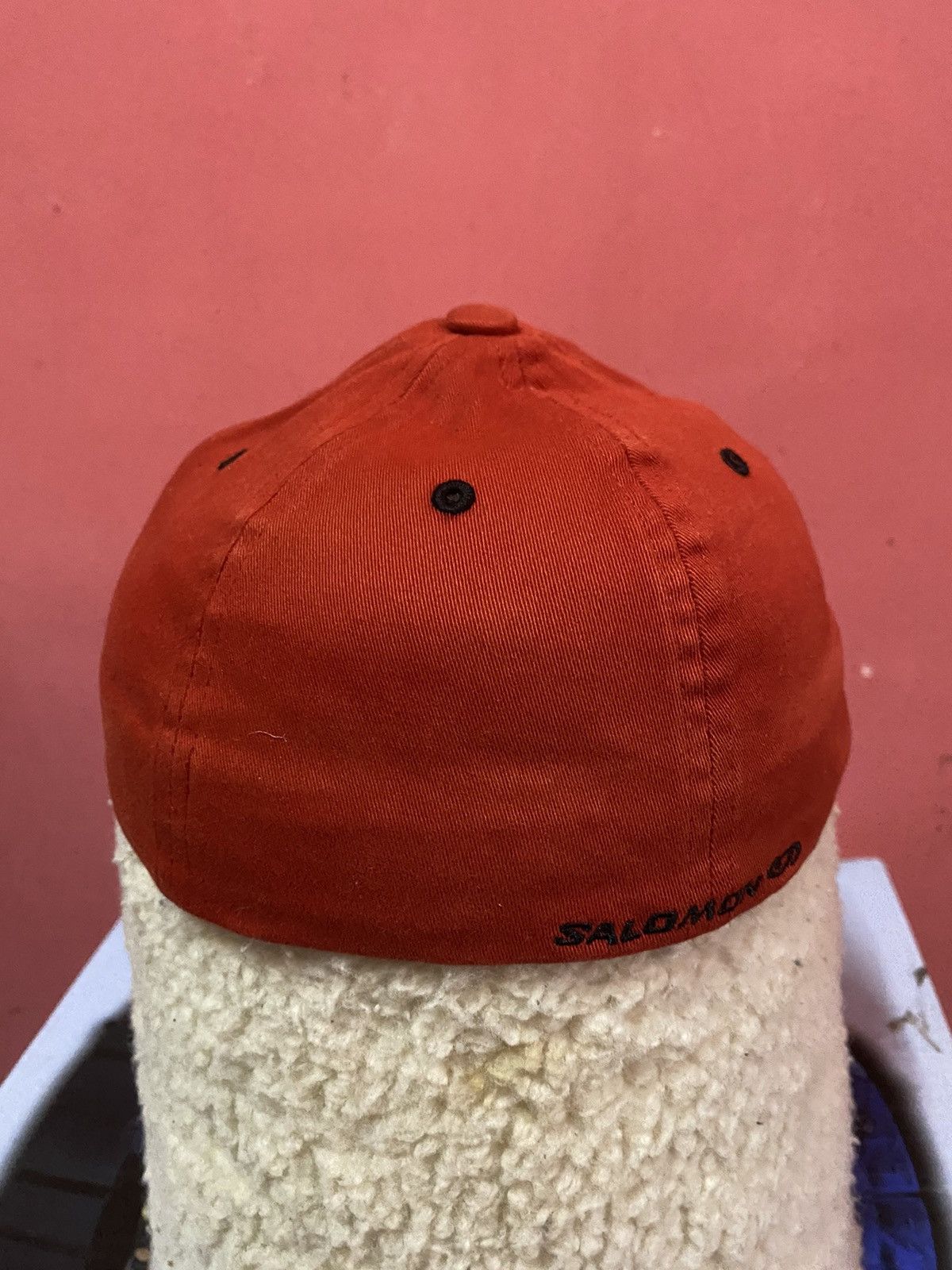 Salomon SALOMON Big Embroidery Logo Outdoor Full Cap Casual Red Head Size ONE SIZE - 3 Thumbnail