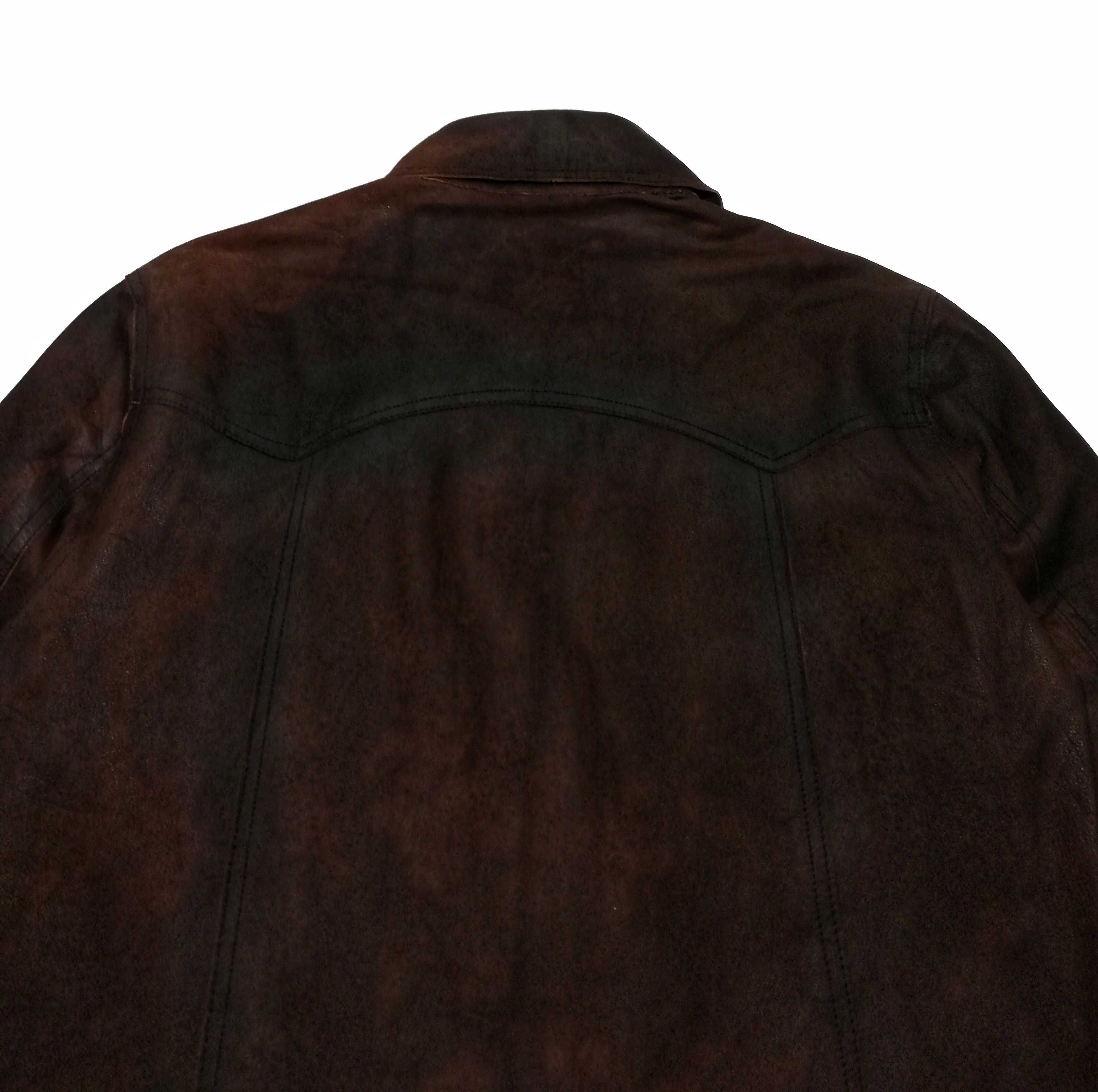 Darn Tough 🔥TOUGH Jeansmith Engineerd Leather Jacket Button Up Style Size US M / EU 48-50 / 2 - 21 Thumbnail