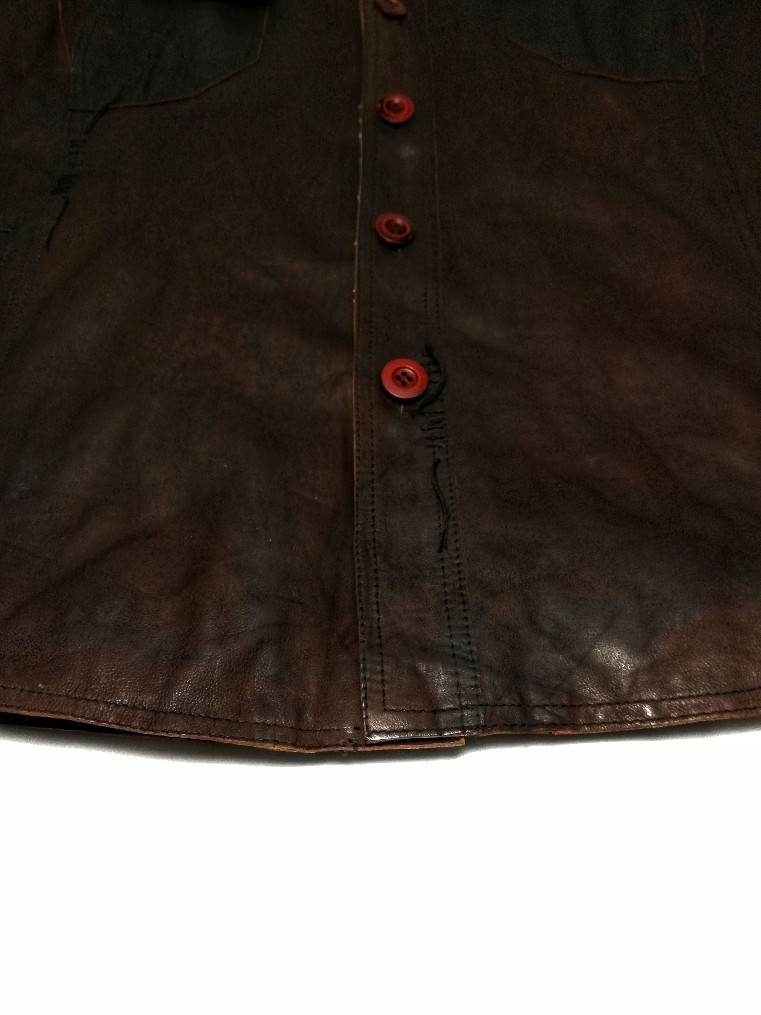 Darn Tough 🔥TOUGH Jeansmith Engineerd Leather Jacket Button Up Style Size US M / EU 48-50 / 2 - 7 Thumbnail