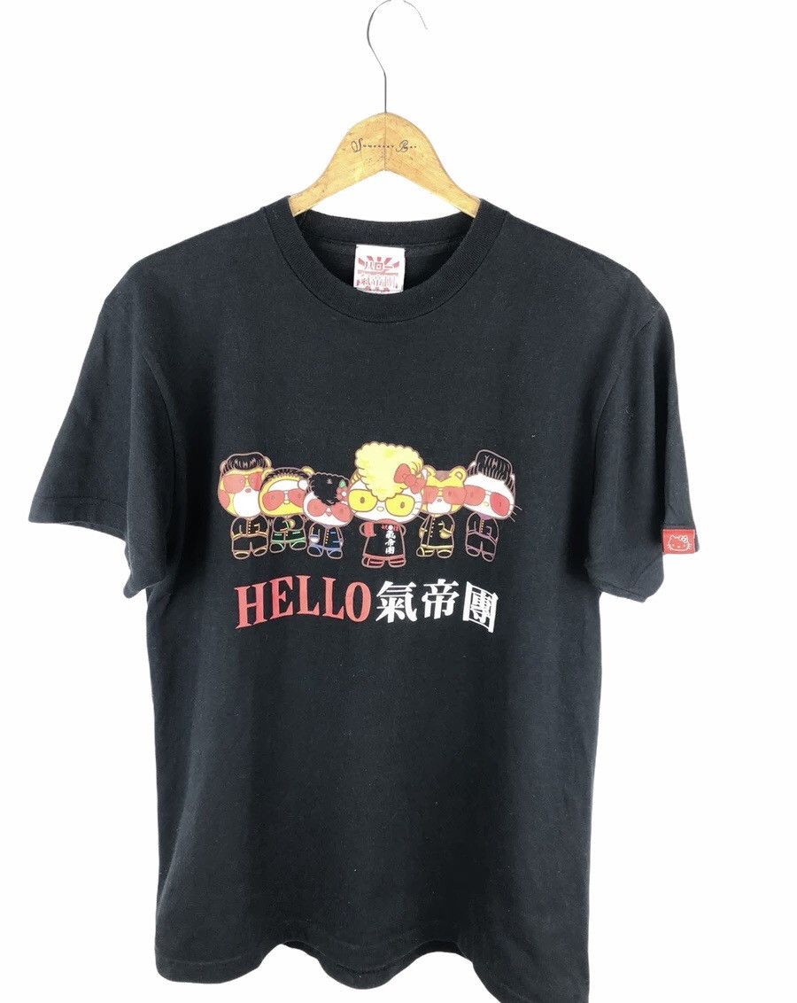 Anime Hello Kitty X Japanese Rockabilly Band T-Shirt Size US L / EU 52-54 / 3 - 1 Thumbnail
