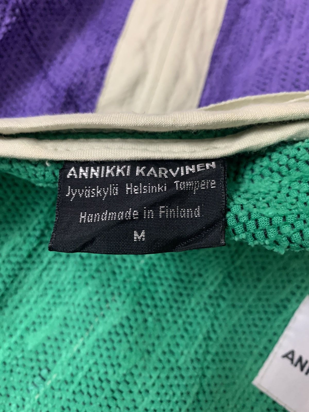 Annikki Karvinen × Handmade Annikki Karvinen Handmade Wool Snap Button Jacket Oversized Size US M / EU 48-50 / 2 - 16 Thumbnail