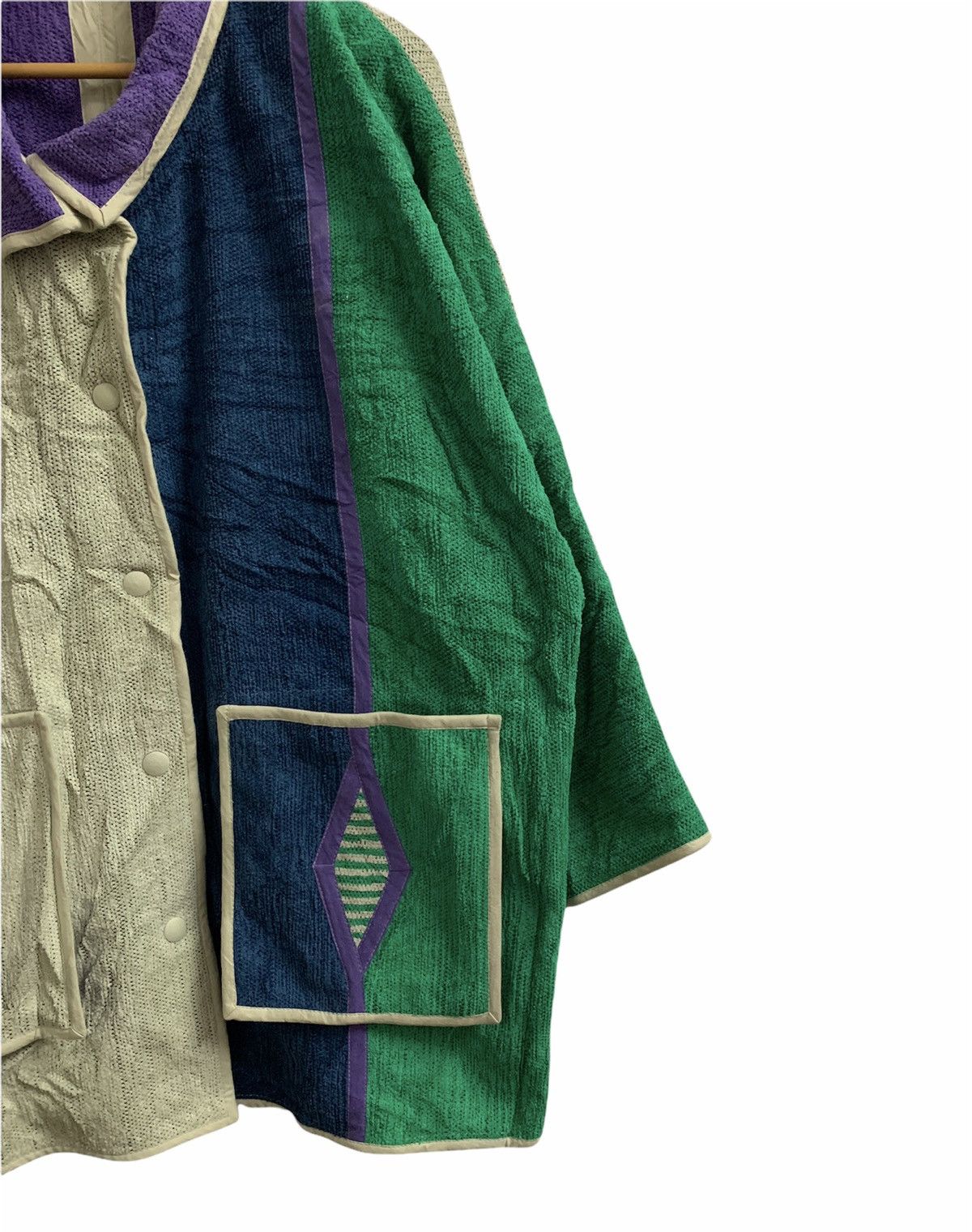 Annikki Karvinen × Handmade Annikki Karvinen Handmade Wool Snap Button Jacket Oversized Size US M / EU 48-50 / 2 - 5 Thumbnail