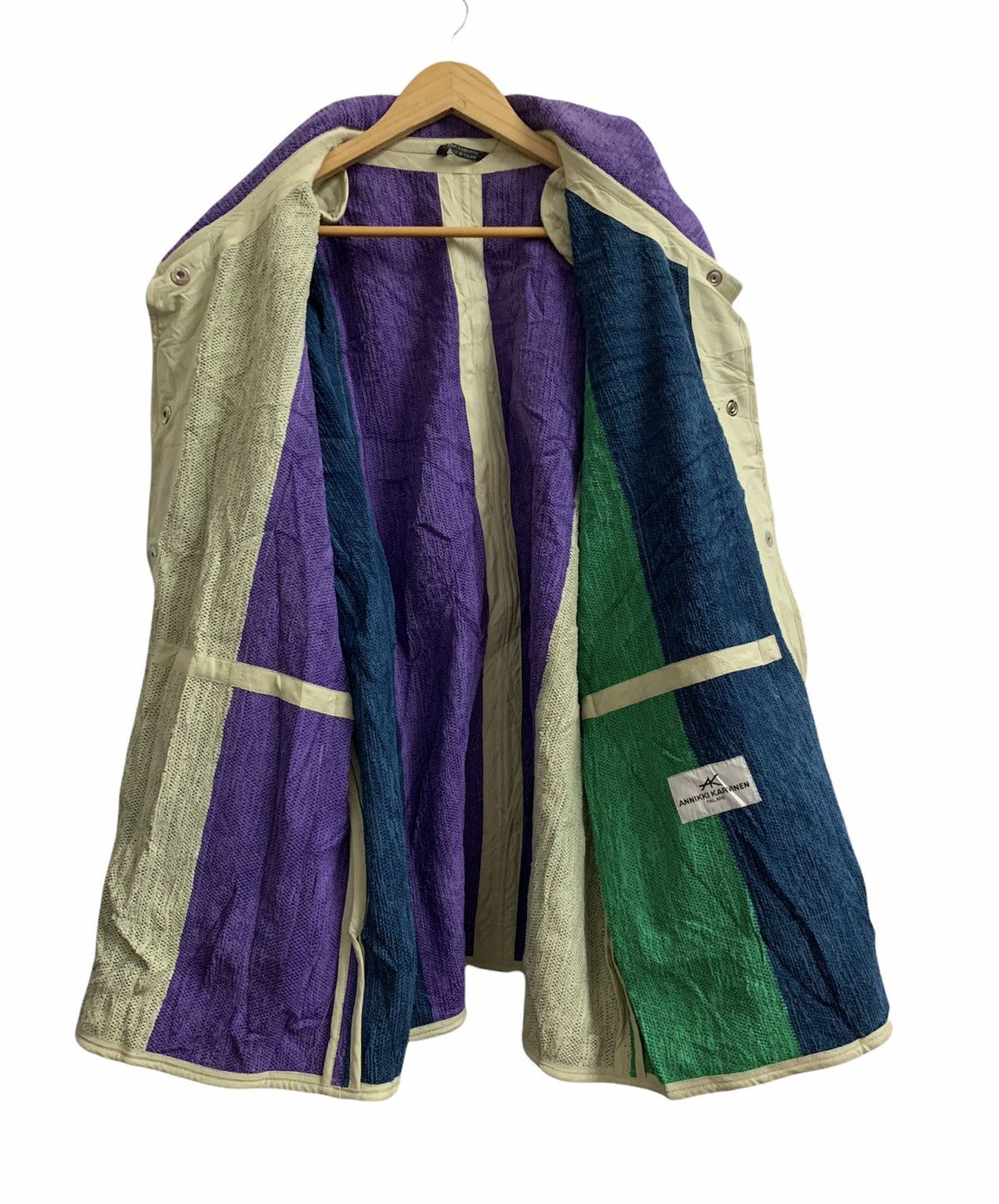 Annikki Karvinen × Handmade Annikki Karvinen Handmade Wool Snap Button Jacket Oversized Size US M / EU 48-50 / 2 - 10 Thumbnail