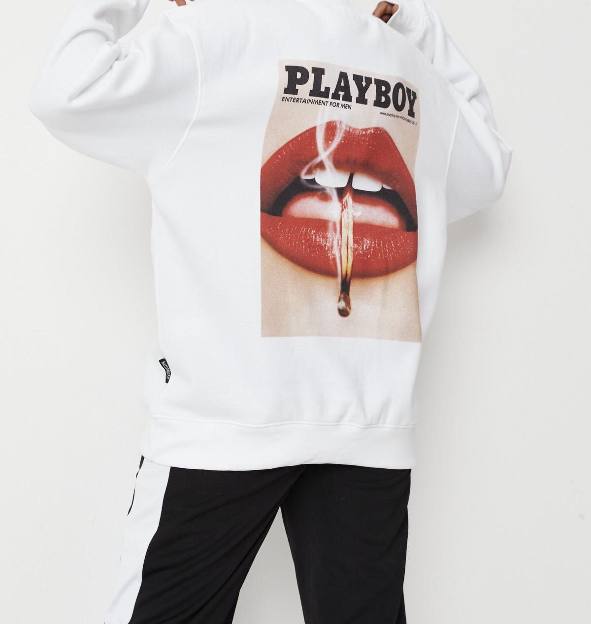 monkey time Playboy x Monkey Time Matchstick Graphic Sweatshirt Size US M / EU 48-50 / 2 - 1 Thumbnail