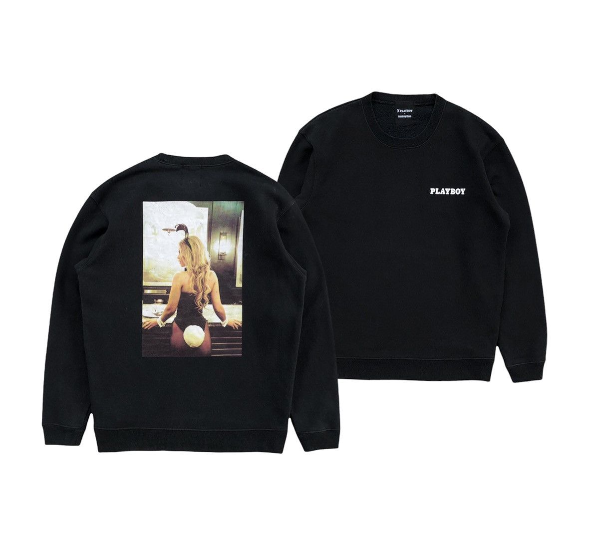 monkey time Playboy x Monkey Time Women Graphic Sweatshirt Size ONE SIZE - 1 Thumbnail