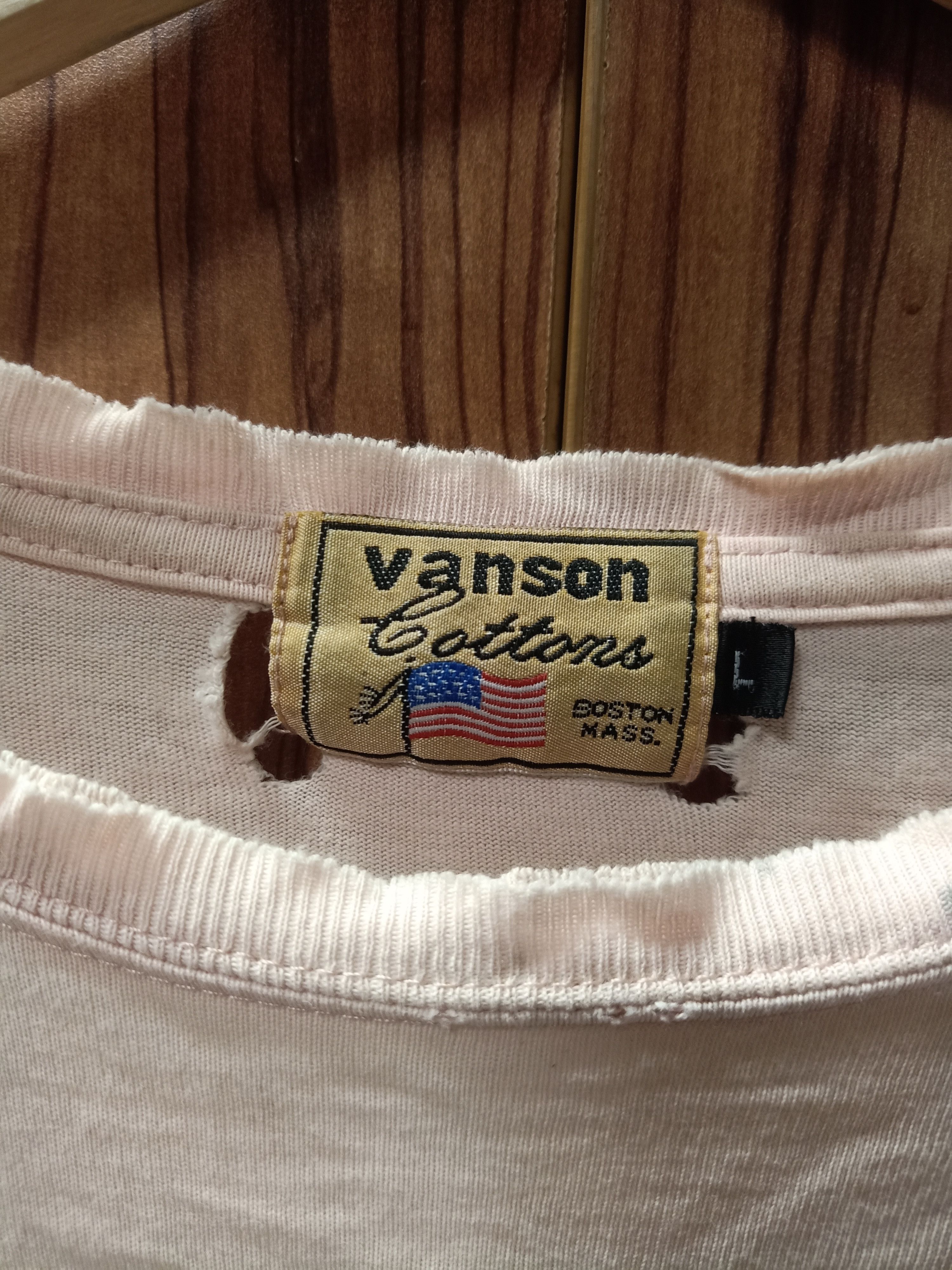 Vanson Leathers × Vintage vintage t shirt vanson distressed Size US M / EU 48-50 / 2 - 5 Thumbnail