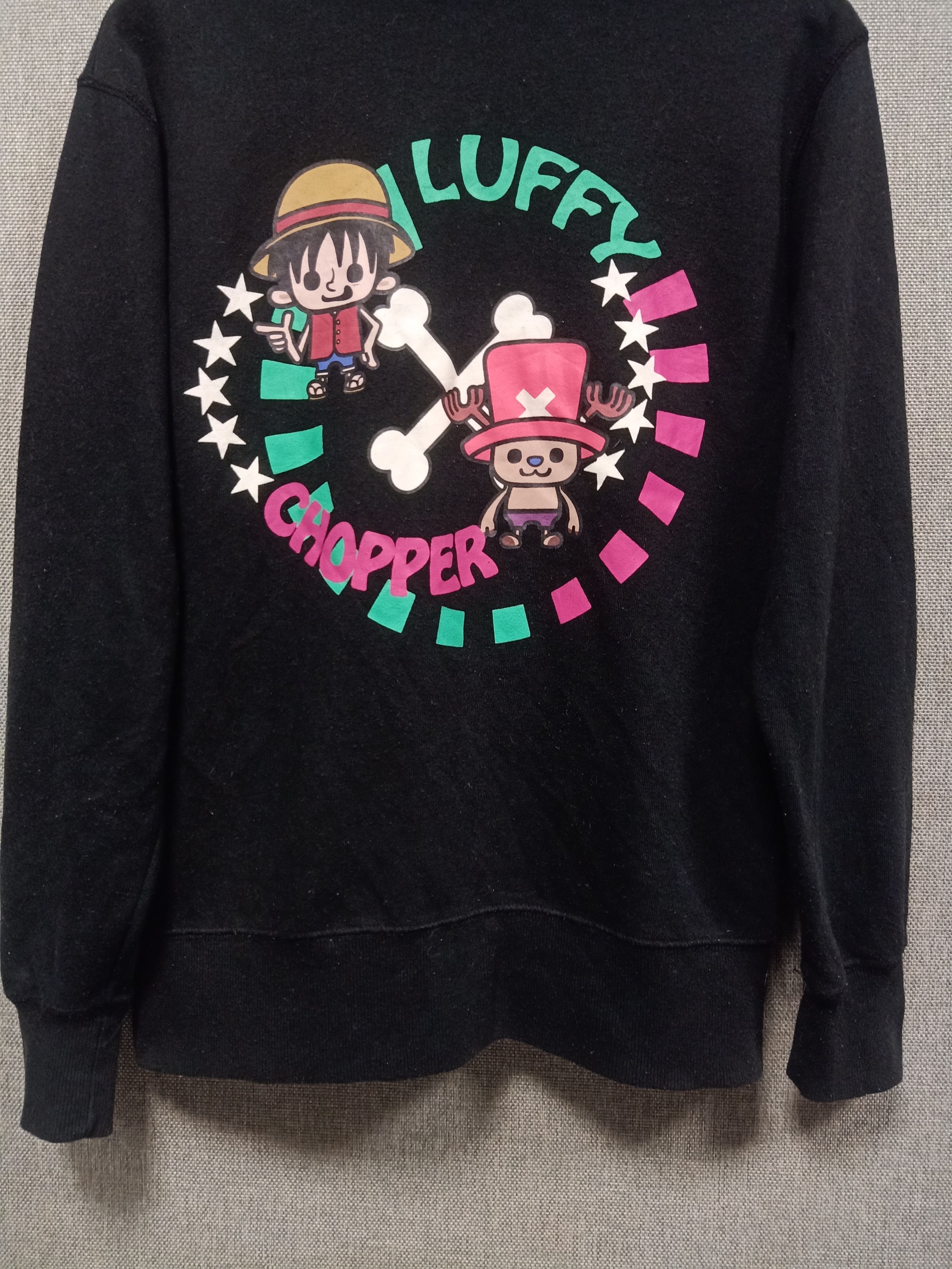 Cartoon Network × One Piece sweatshirt hoodie one piece very rare Size US S / EU 44-46 / 1 - 3 Thumbnail