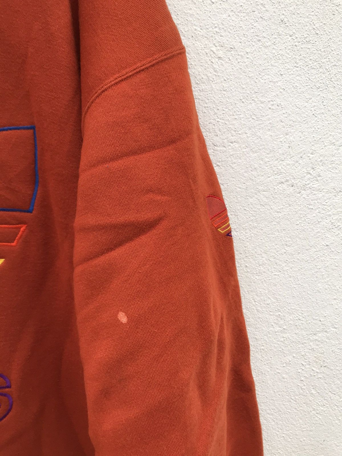 Adidas × Vintage Vintage Adidas Trefoil Big Logo Hoodie sweater Size US XL / EU 56 / 4 - 7 Thumbnail