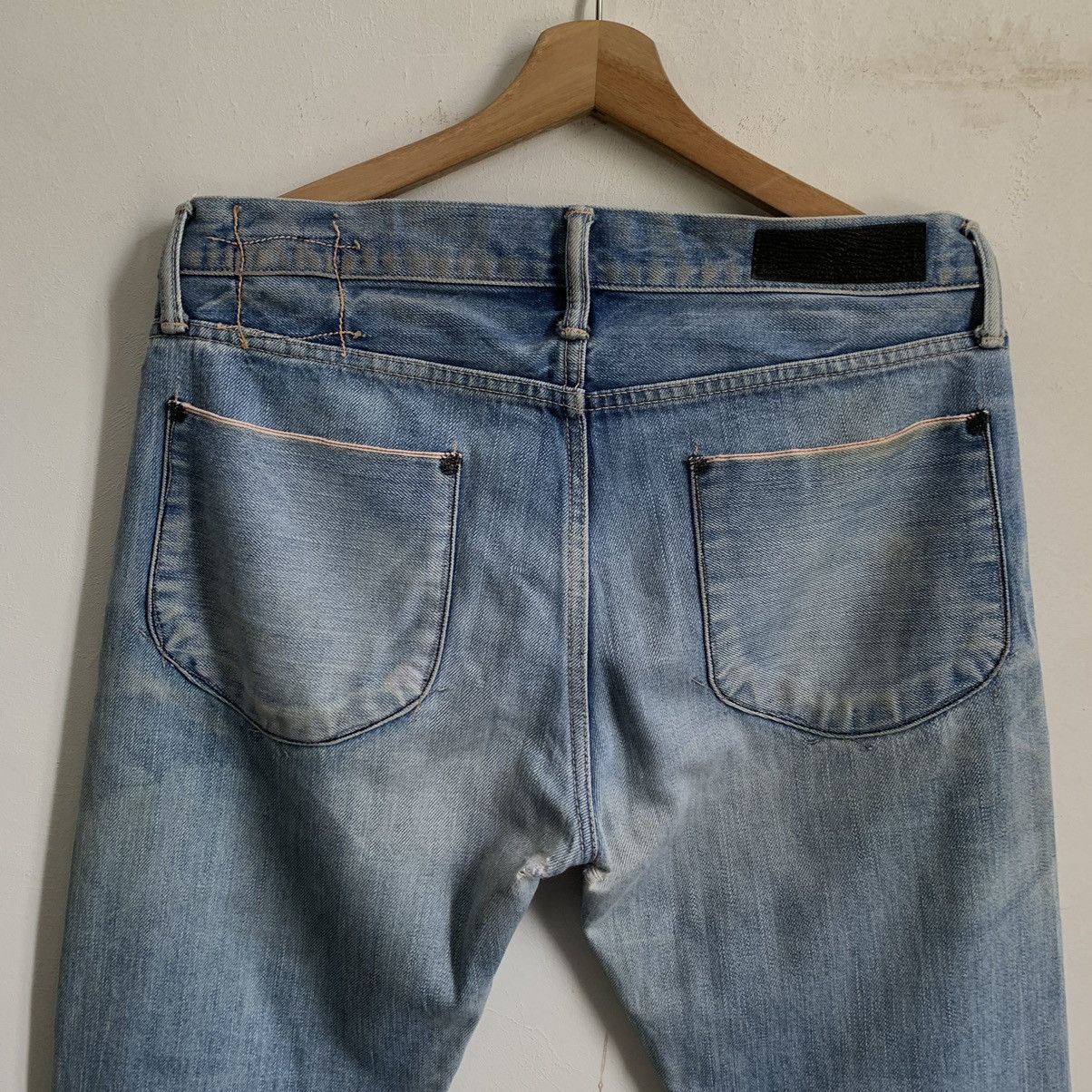 Issey Miyake Kuro Japanese Selvedge Denim Jeans Size US 34 / EU 50 - 10 Thumbnail
