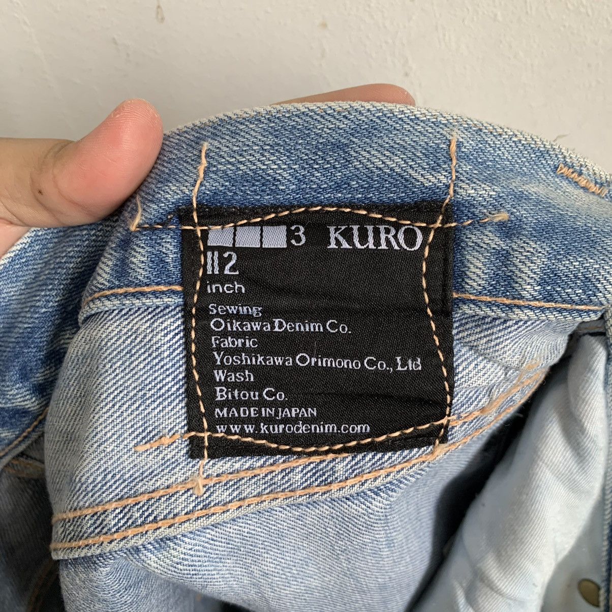 Issey Miyake Kuro Japanese Selvedge Denim Jeans Size US 34 / EU 50 - 13 Thumbnail